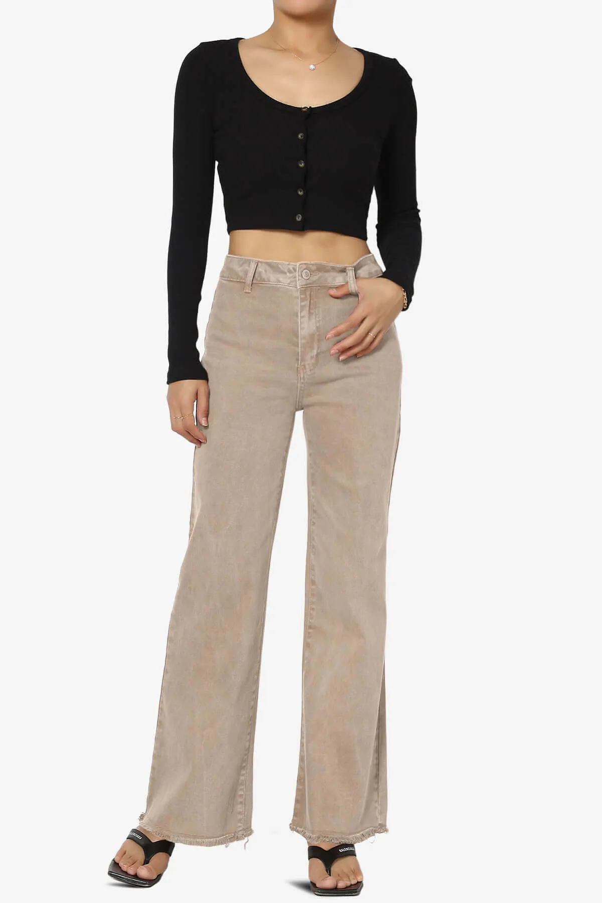Rebecka Ribbed Knit Crop Cardigan