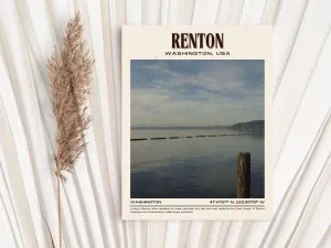 Renton Vintage Wall Art, Washington, USA
