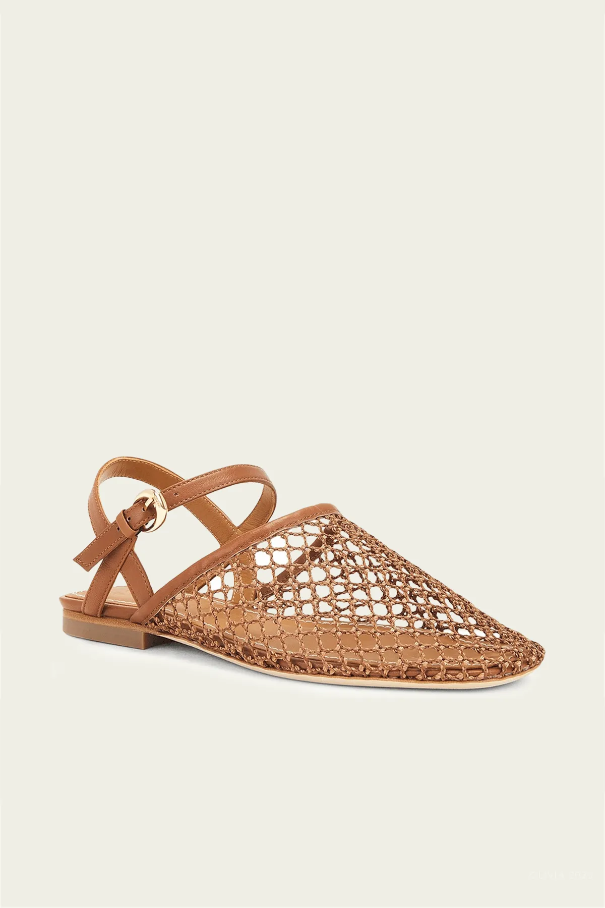 Rete Sandal in Tan