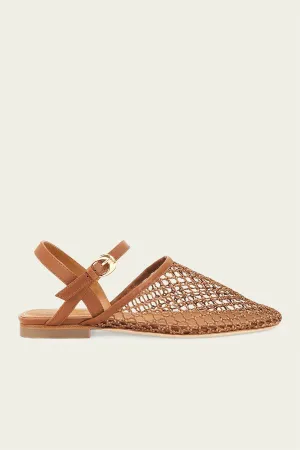 Rete Sandal in Tan