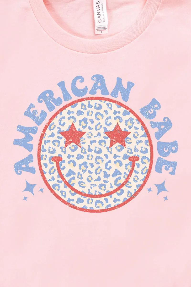 Retro American Babe Tri-Blend Short Sleeve Tee