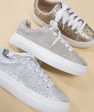 RHINESTONE SNEAKERS