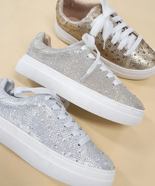 RHINESTONE SNEAKERS