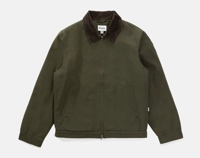 RHYTHM JAMES JACKET - OLIVE