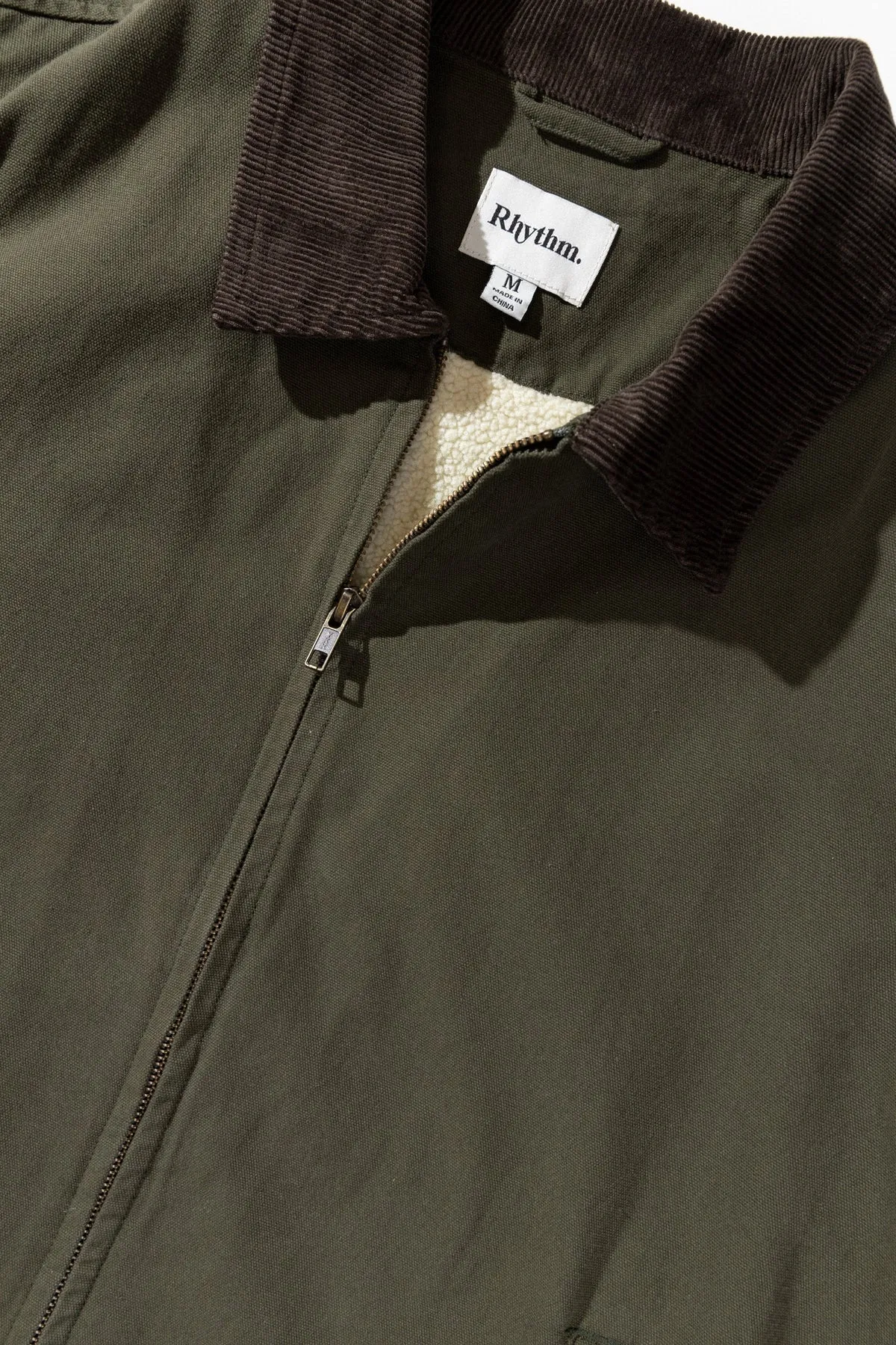 RHYTHM JAMES JACKET - OLIVE