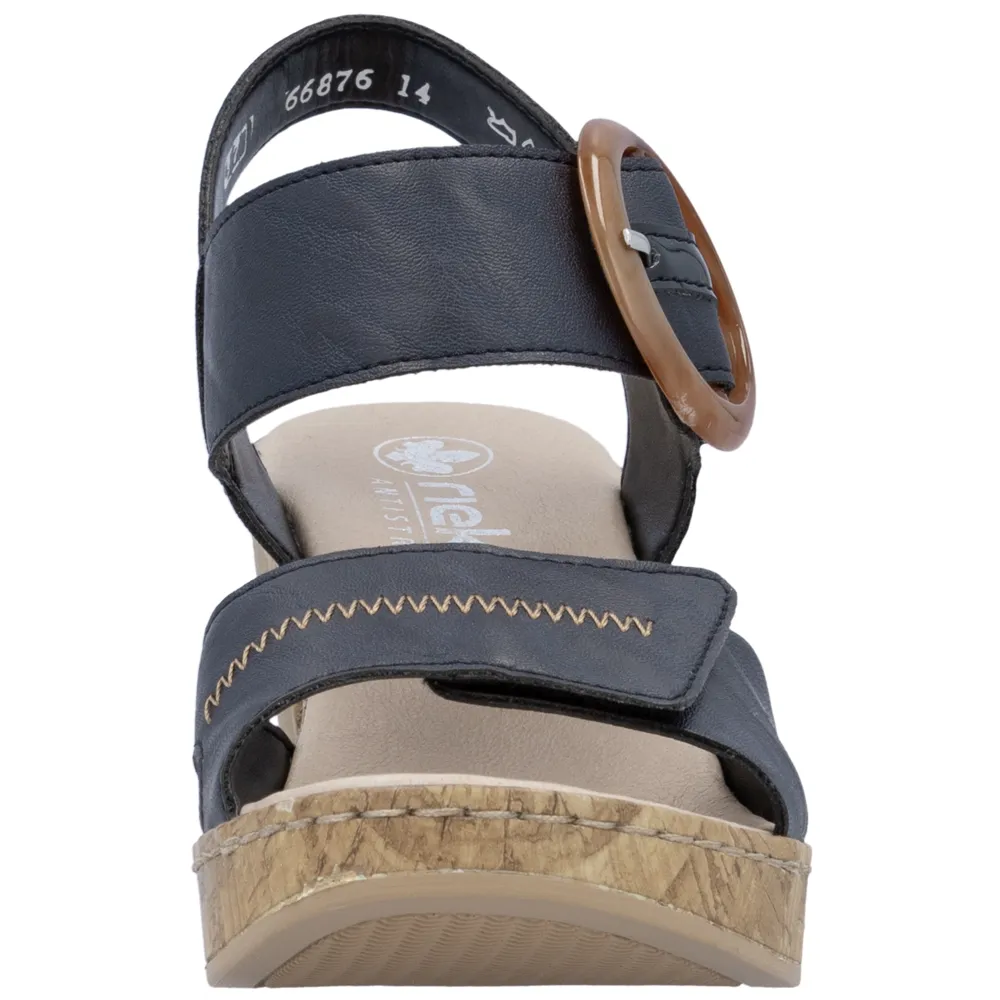 Rieker 66876-14 (Scarborough) Pazifik Sandals