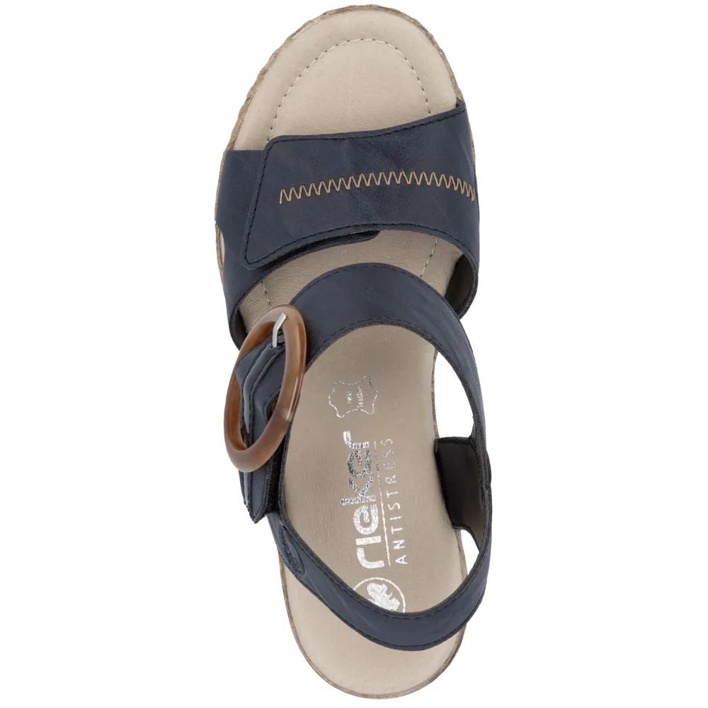 Rieker 66876-14 (Scarborough) Pazifik Sandals