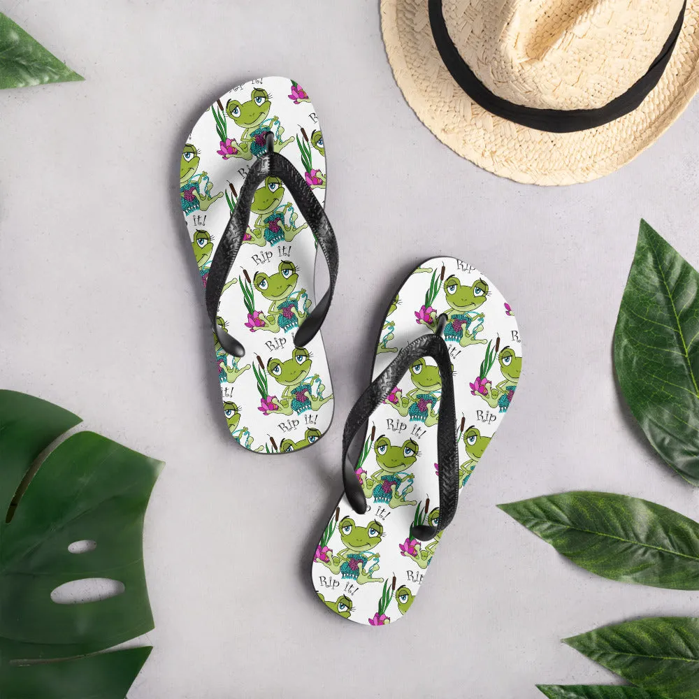 Rip it! Frog Flip-Flops