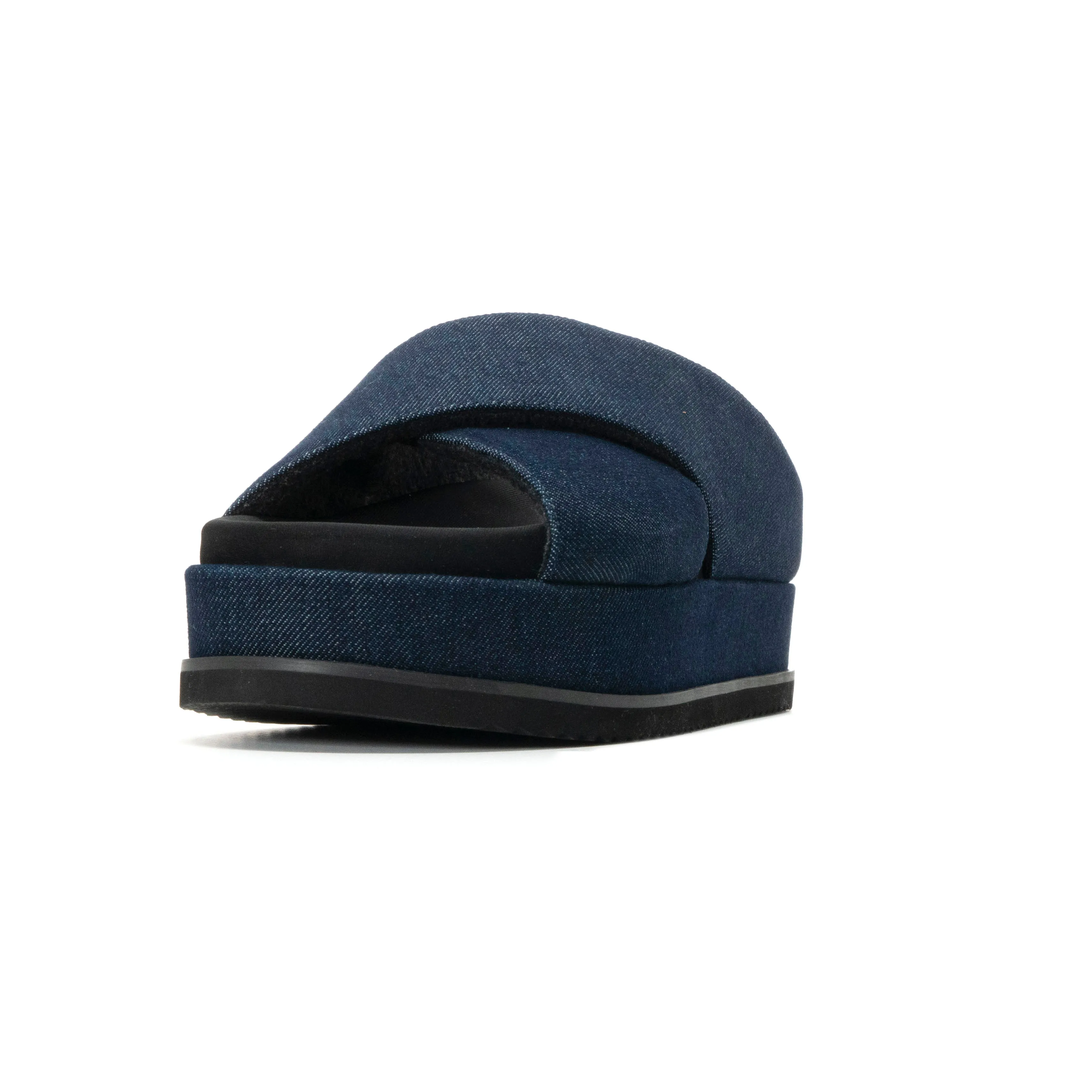 ROAM DARK DENIM CROSS STACK PLATFORM