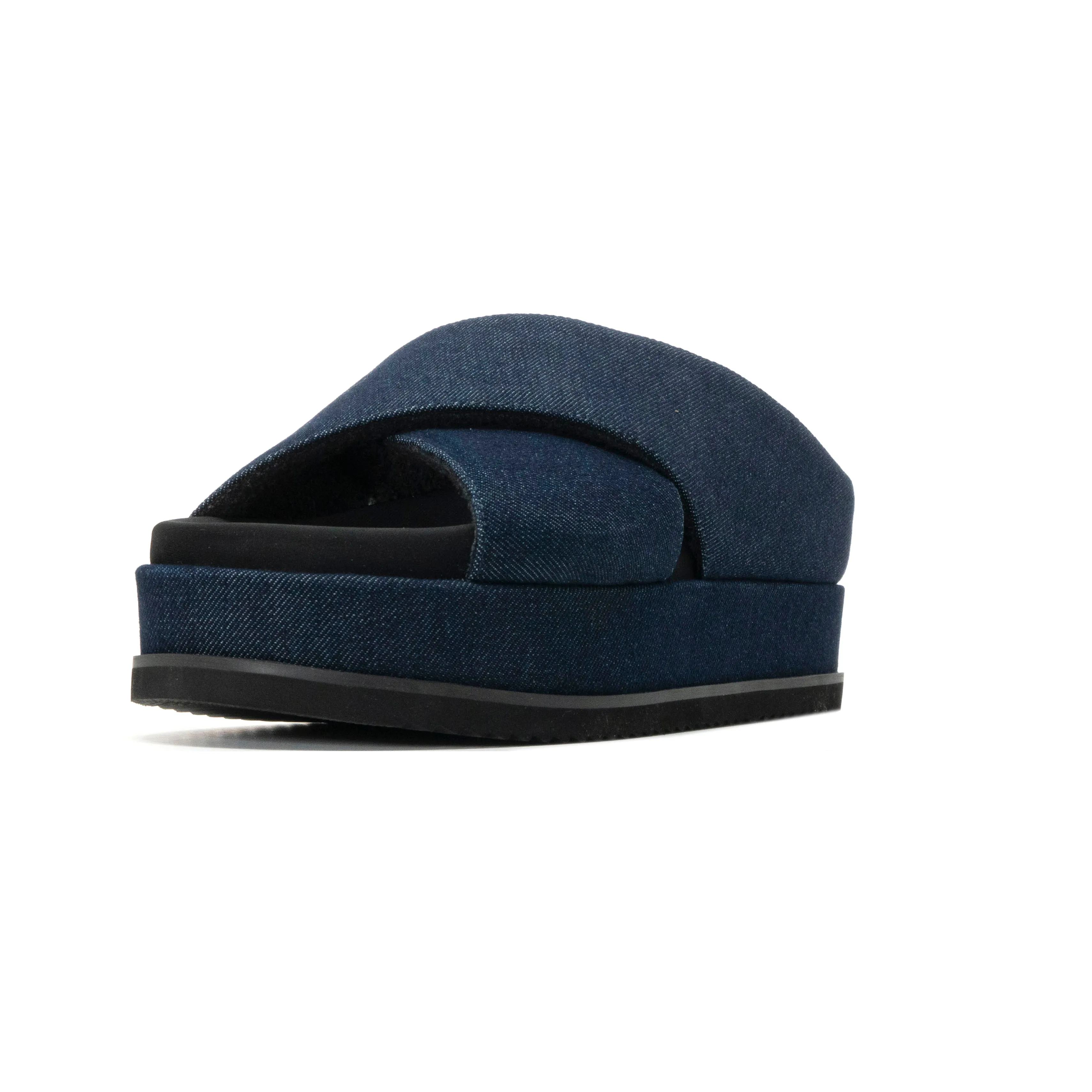 ROAM DARK DENIM CROSS STACK PLATFORM
