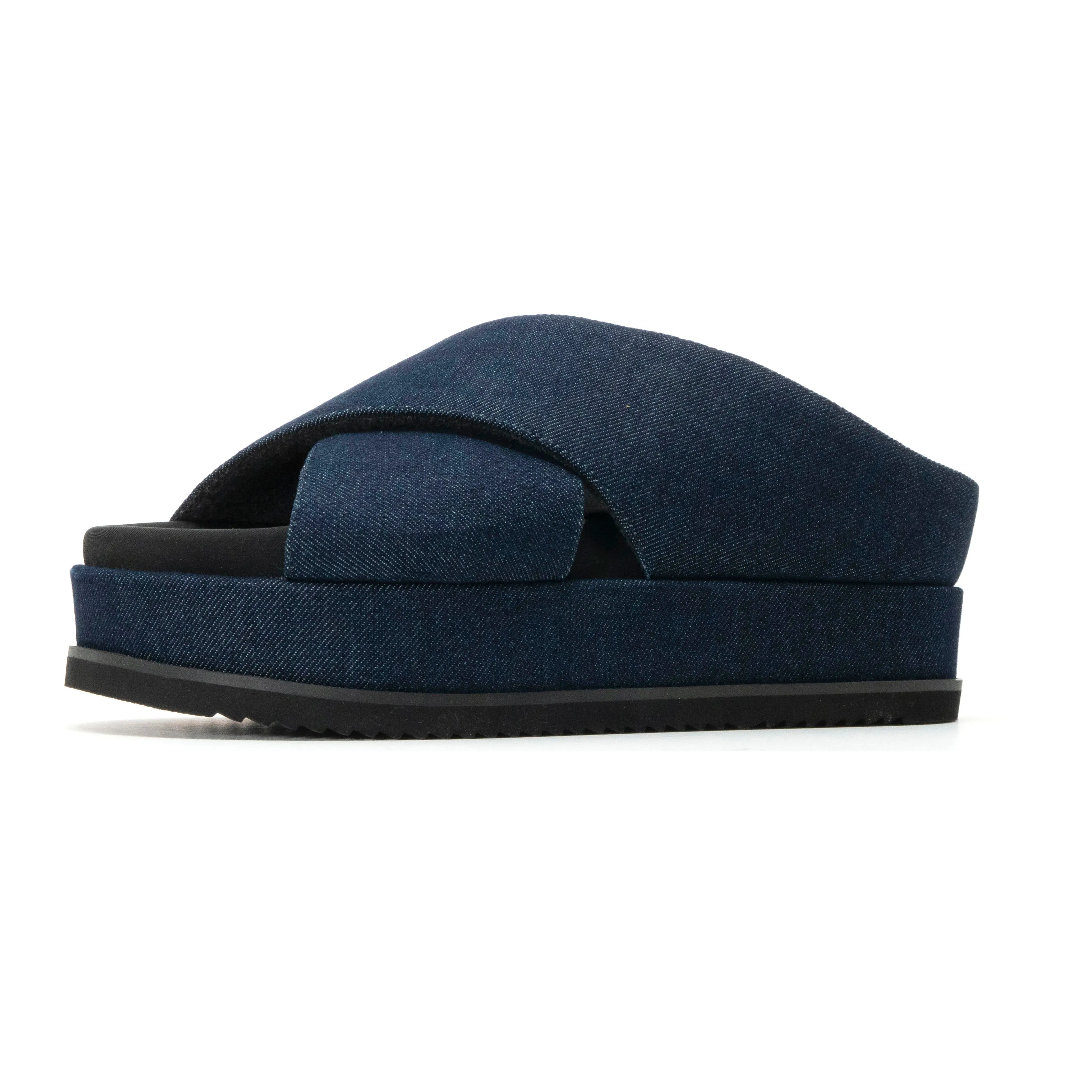 ROAM DARK DENIM CROSS STACK PLATFORM