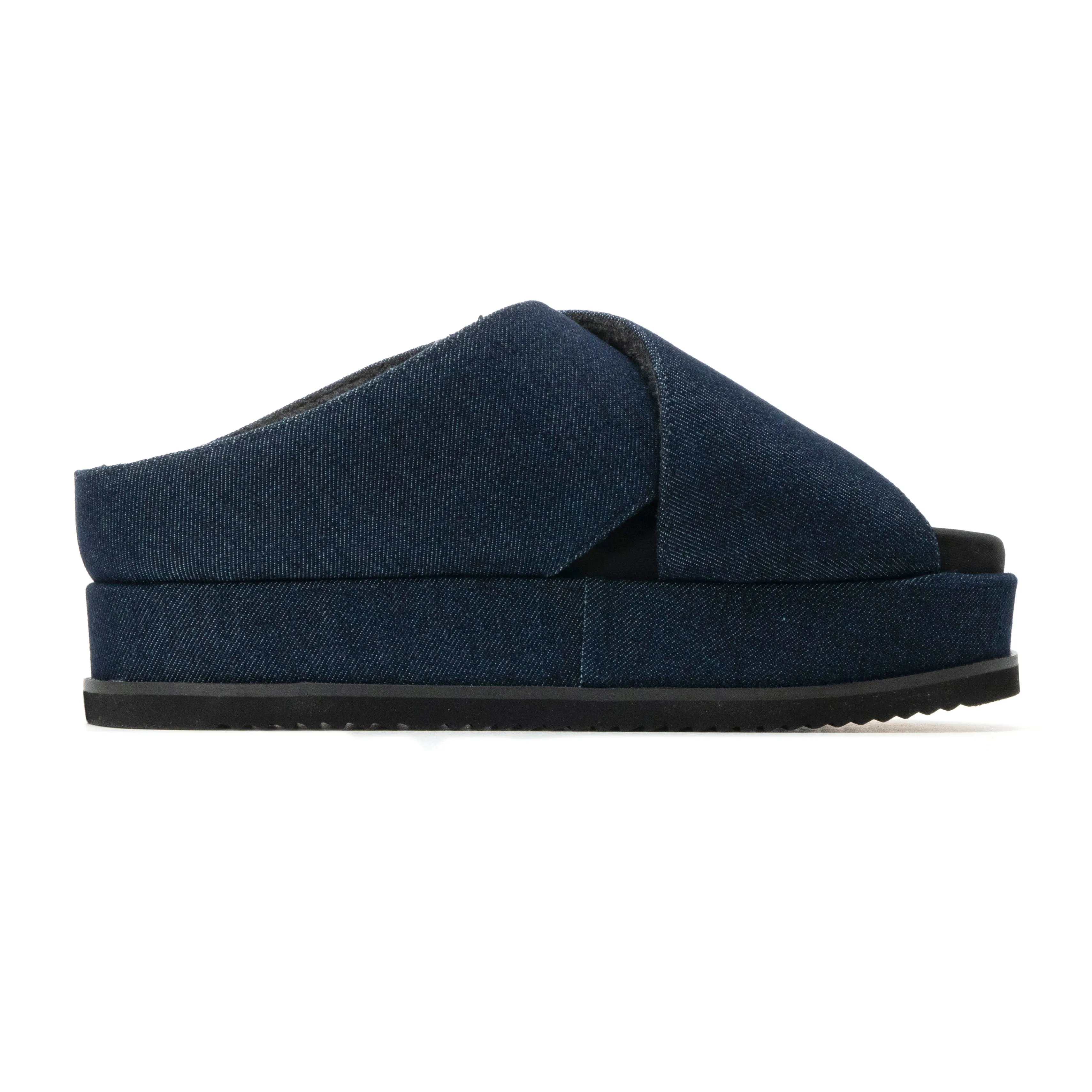ROAM DARK DENIM CROSS STACK PLATFORM