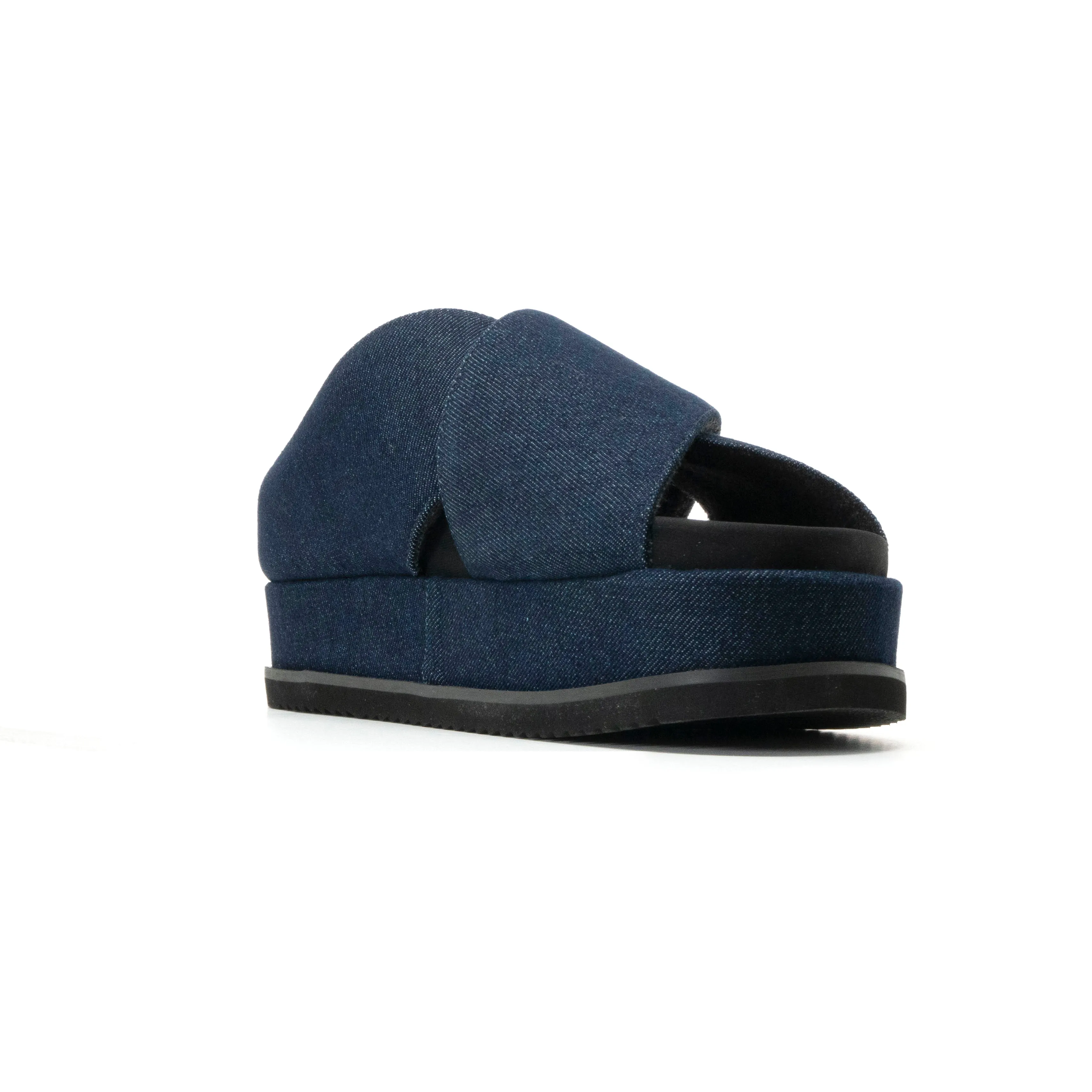 ROAM DARK DENIM CROSS STACK PLATFORM