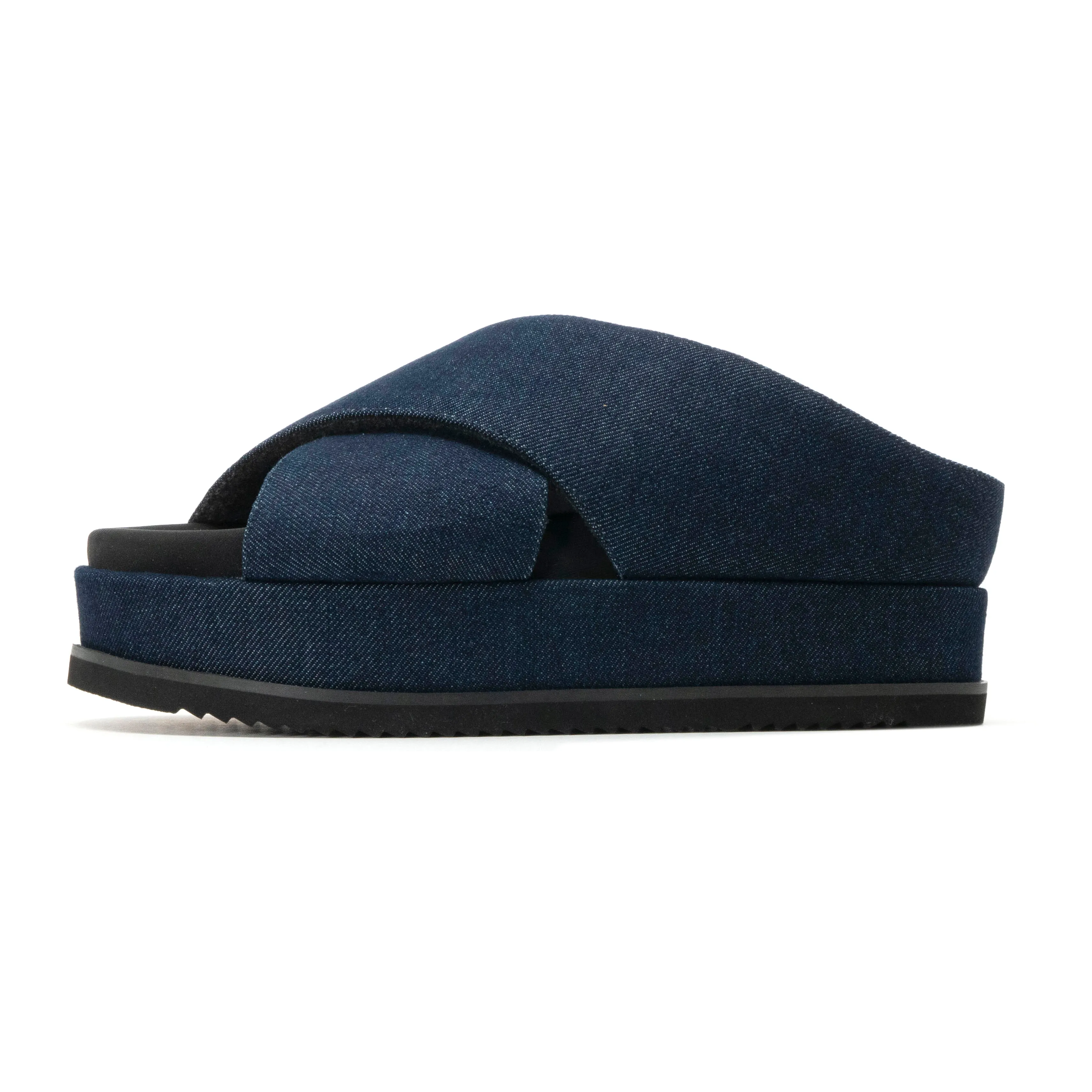 ROAM DARK DENIM CROSS STACK PLATFORM