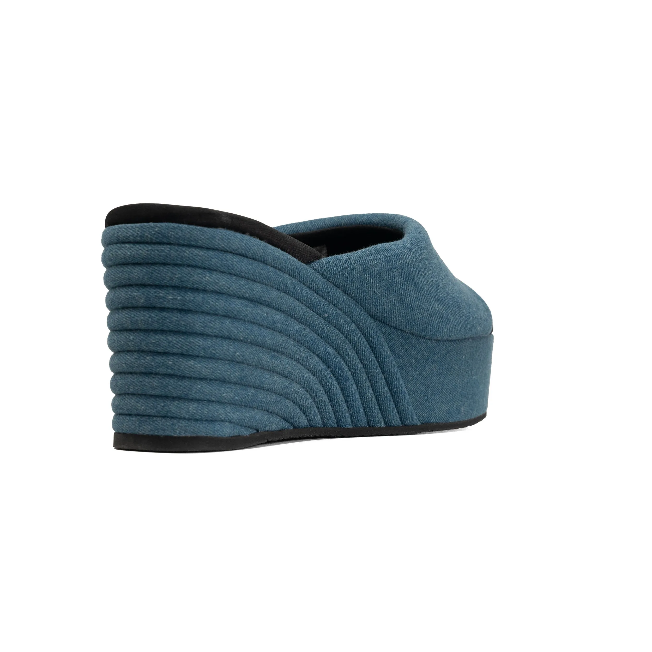 ROAM DENIM SCOOP MID STRATA PLATFORM WEDGE