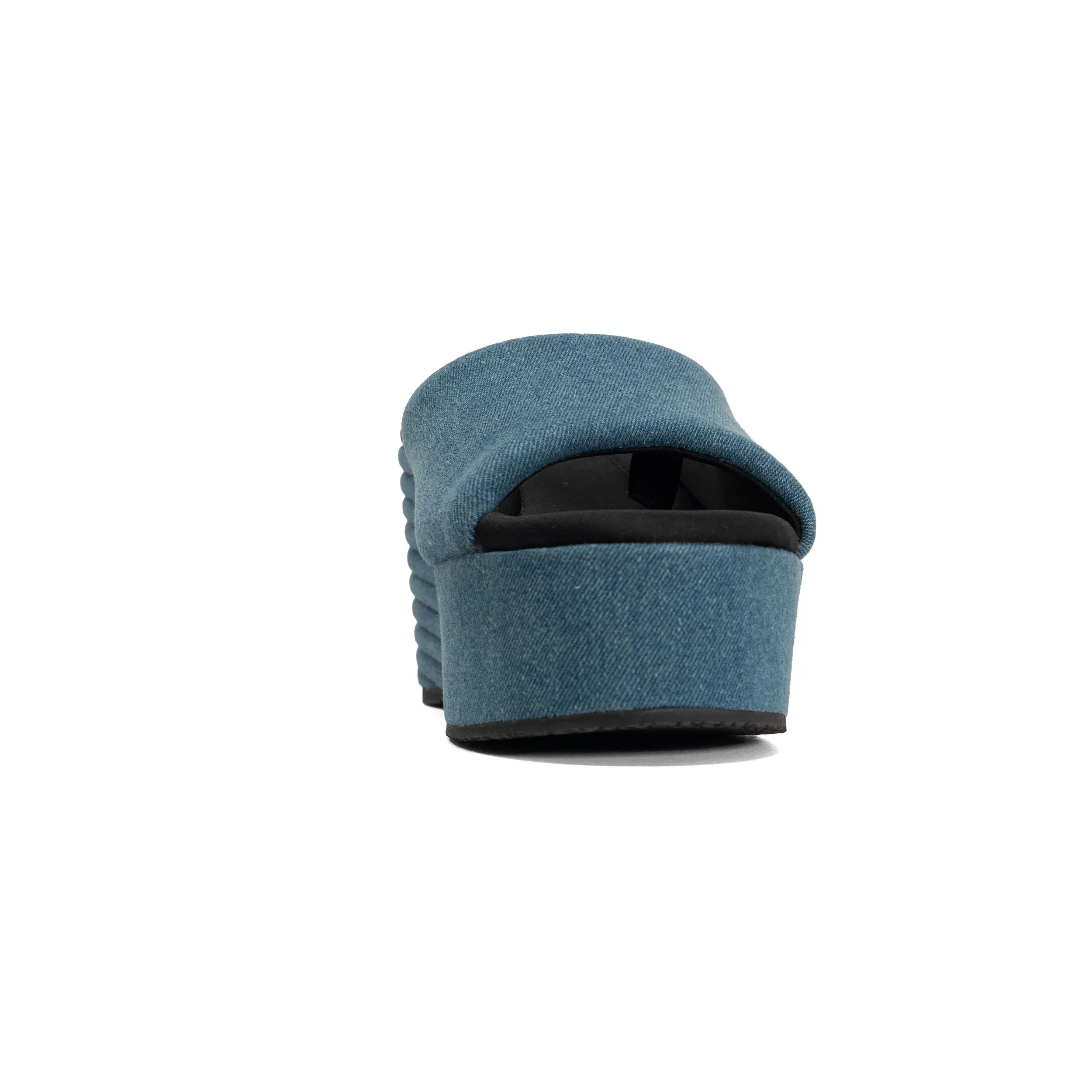 ROAM DENIM SCOOP MID STRATA PLATFORM WEDGE