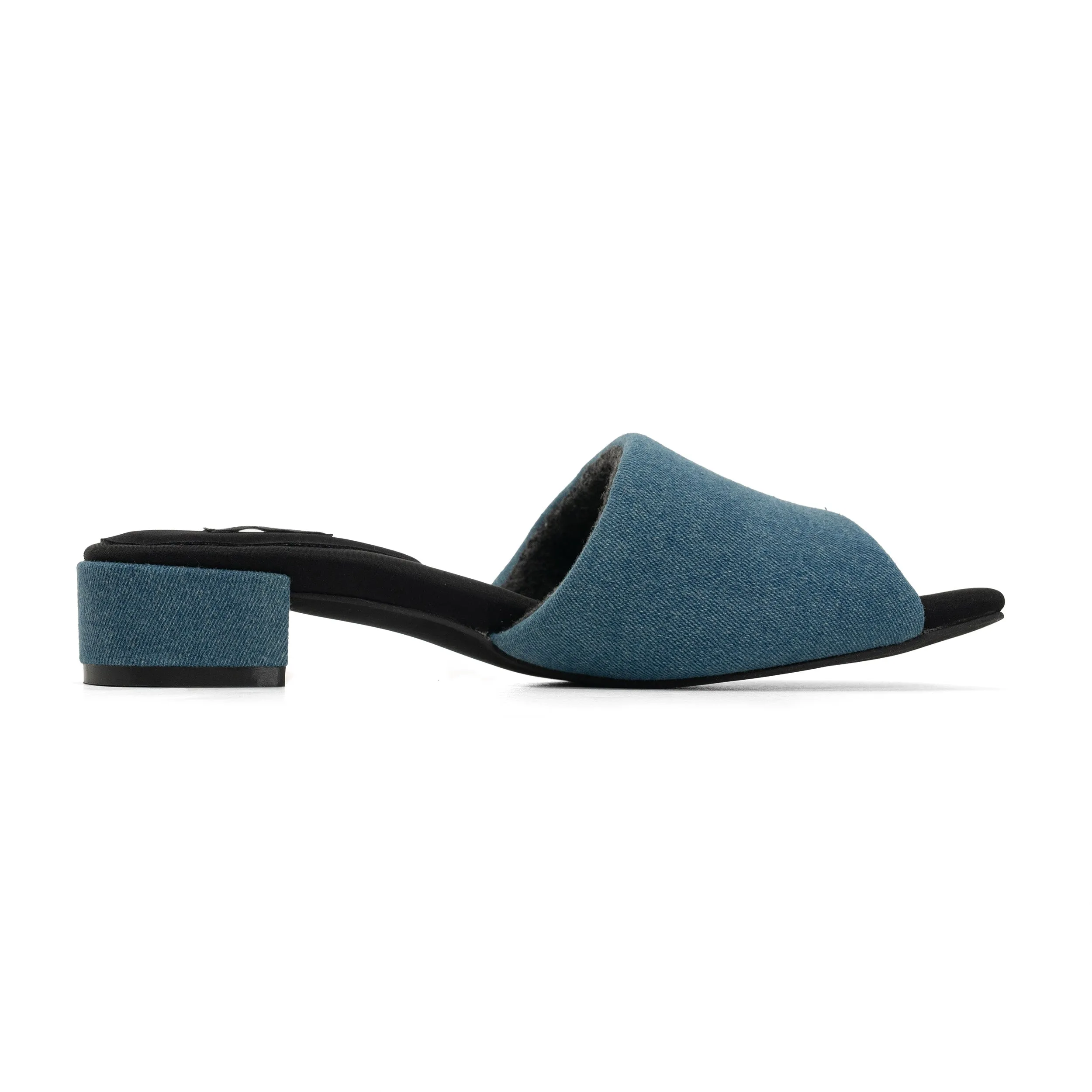 ROAM DENIM SQUARE HEEL