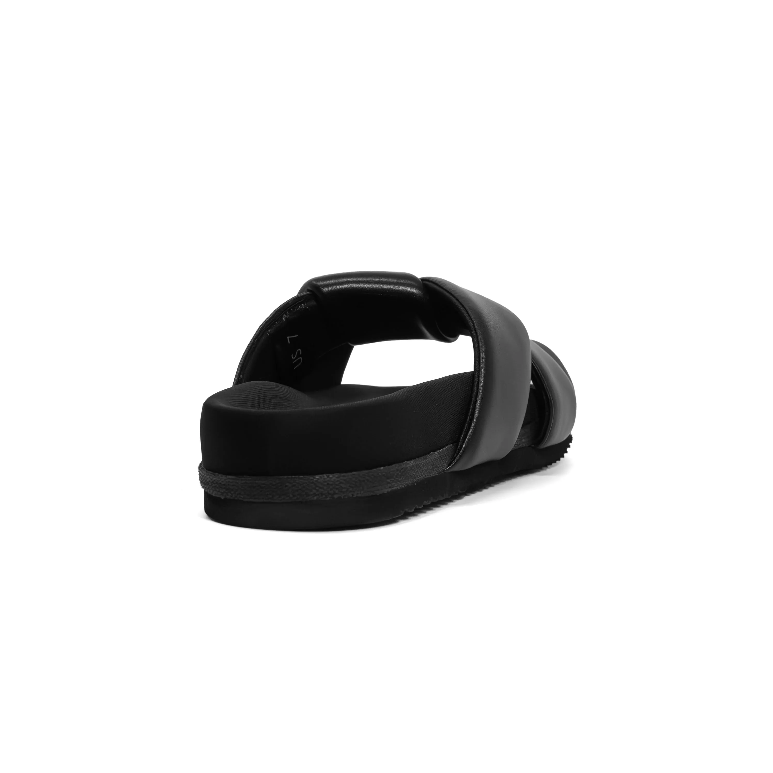 ROAM FOLDY TOE BLACK VEGAN LEATHER
