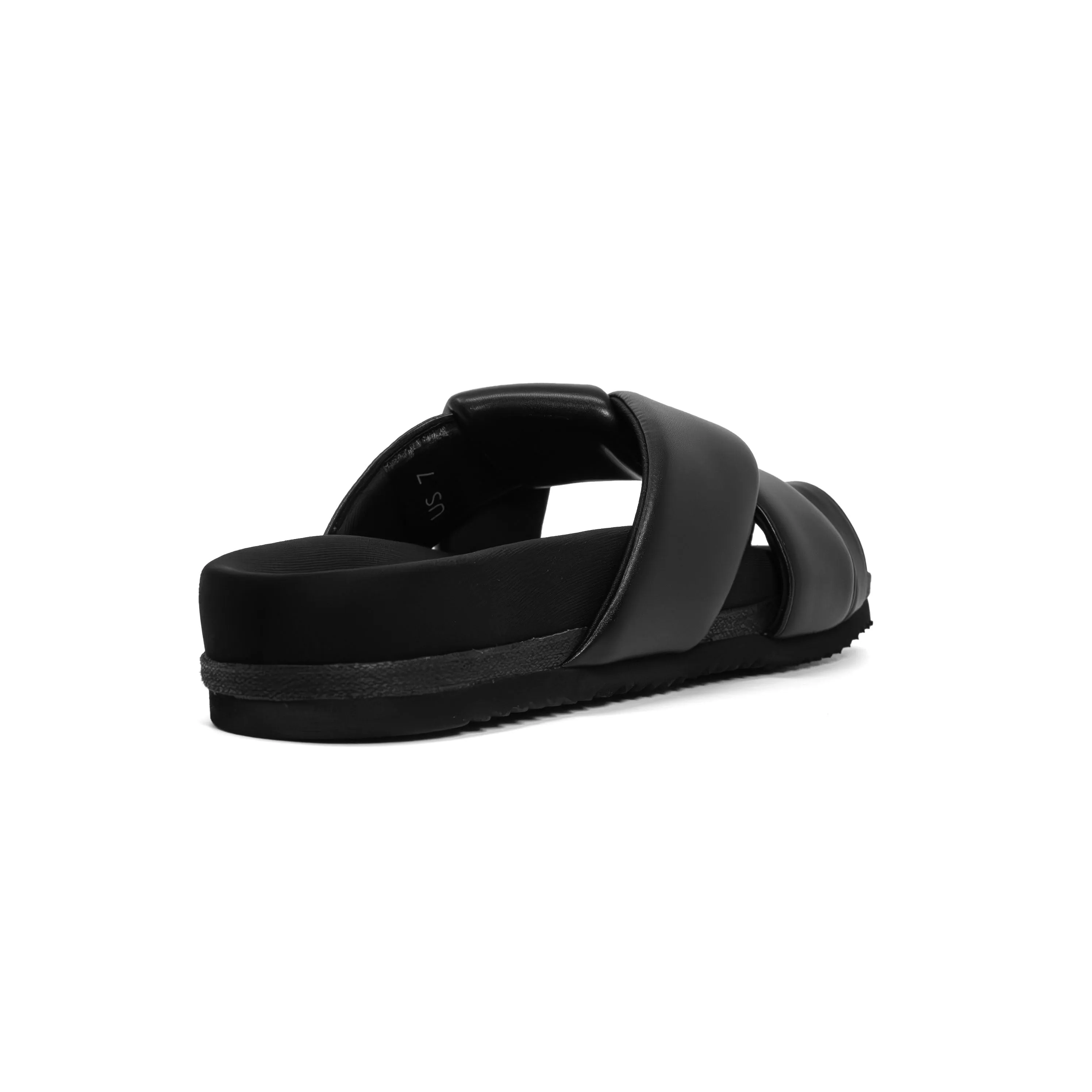 ROAM FOLDY TOE BLACK VEGAN LEATHER