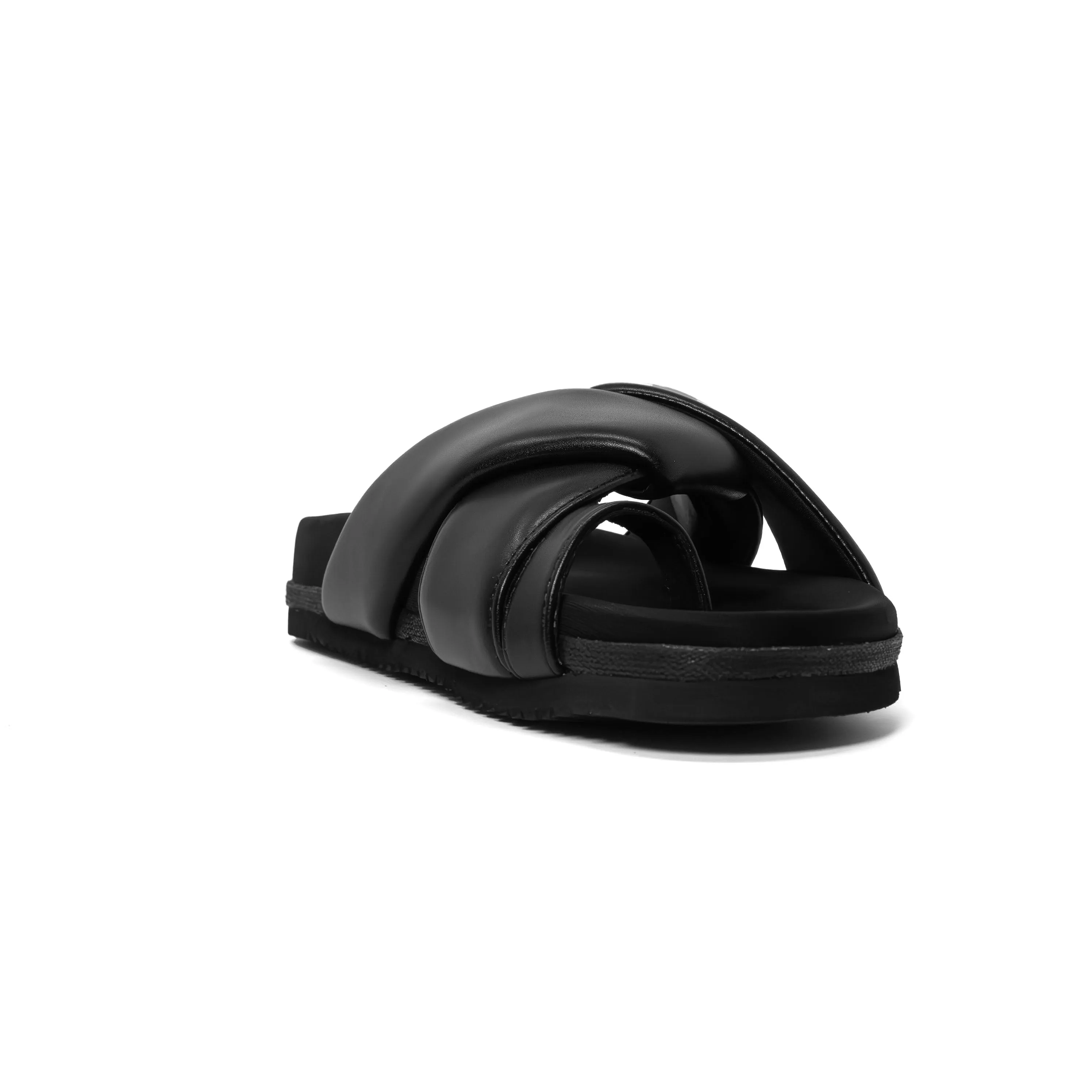 ROAM FOLDY TOE BLACK VEGAN LEATHER