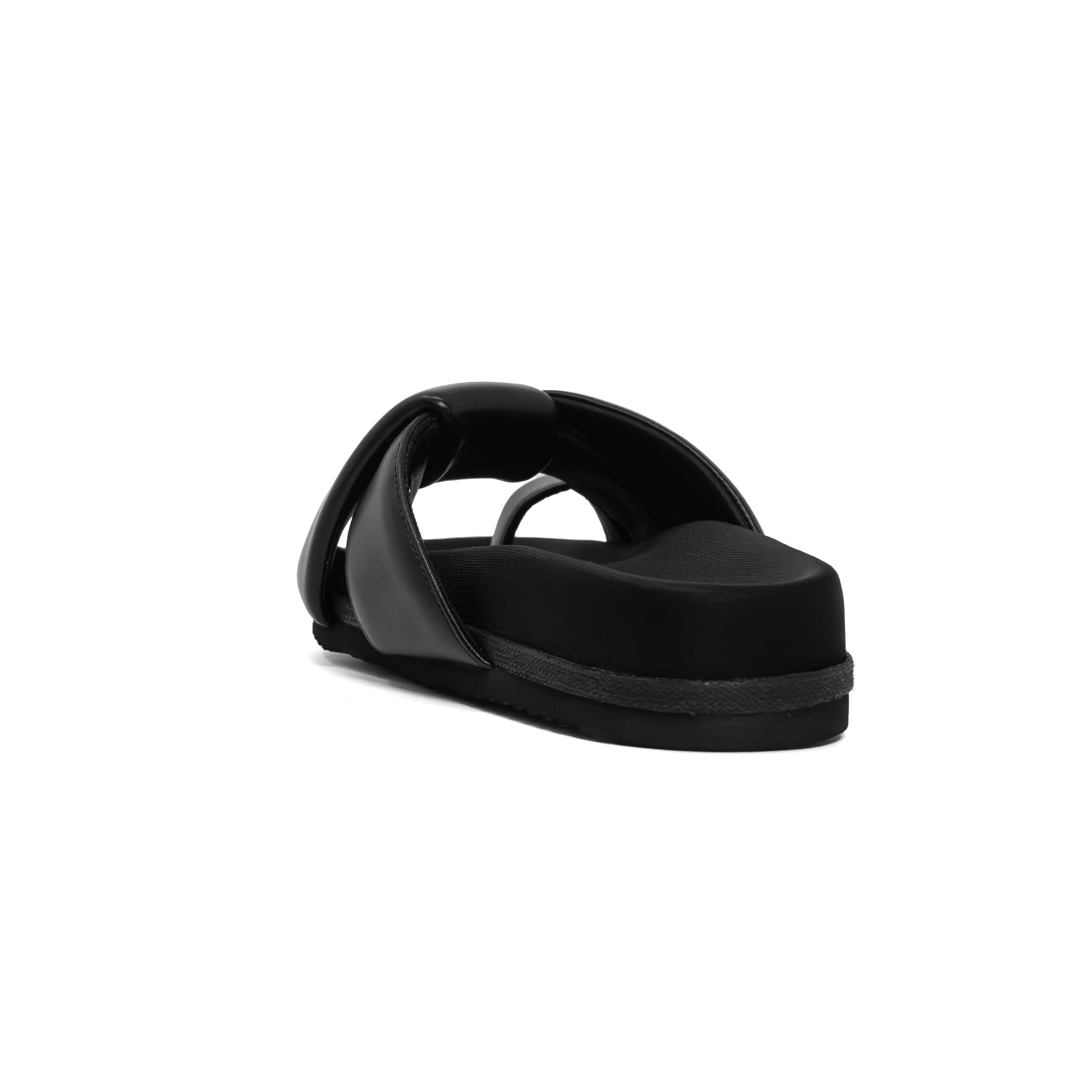 ROAM FOLDY TOE BLACK VEGAN LEATHER