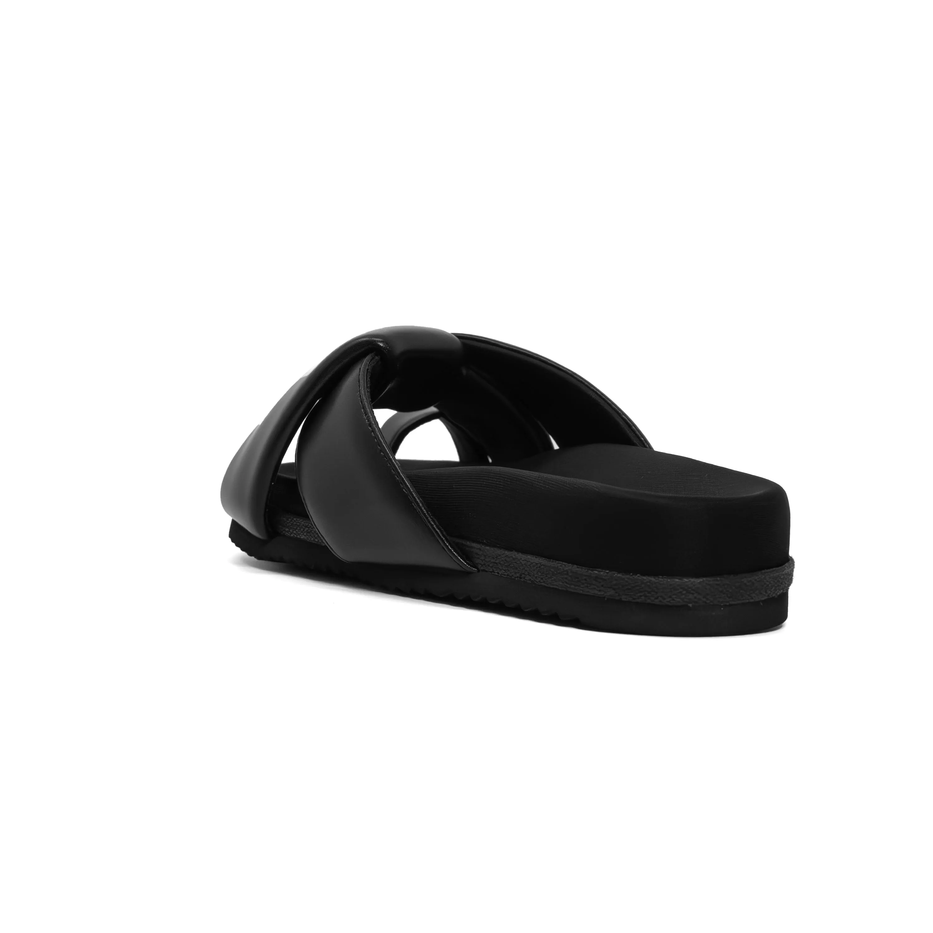 ROAM FOLDY TOE BLACK VEGAN LEATHER