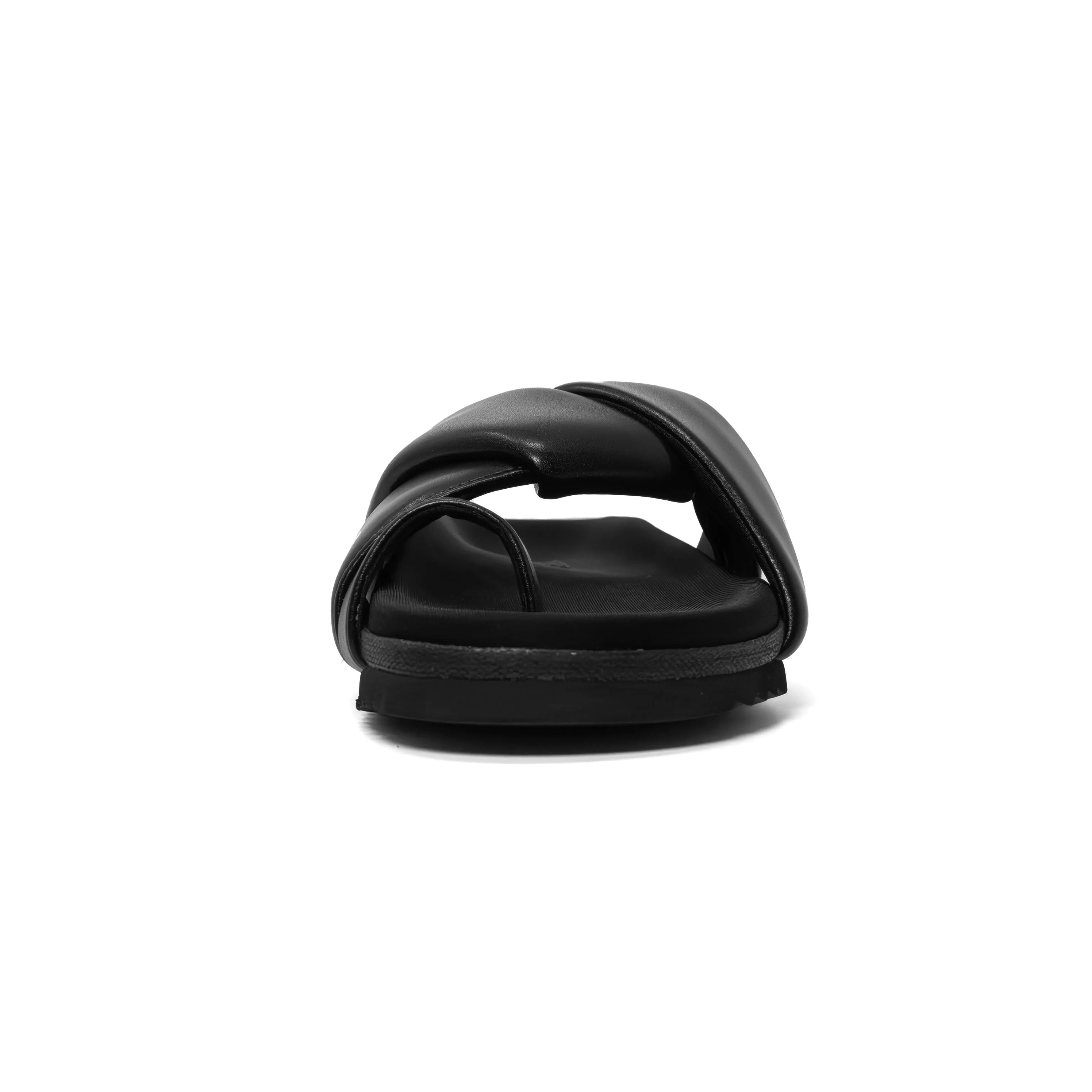 ROAM FOLDY TOE BLACK VEGAN LEATHER