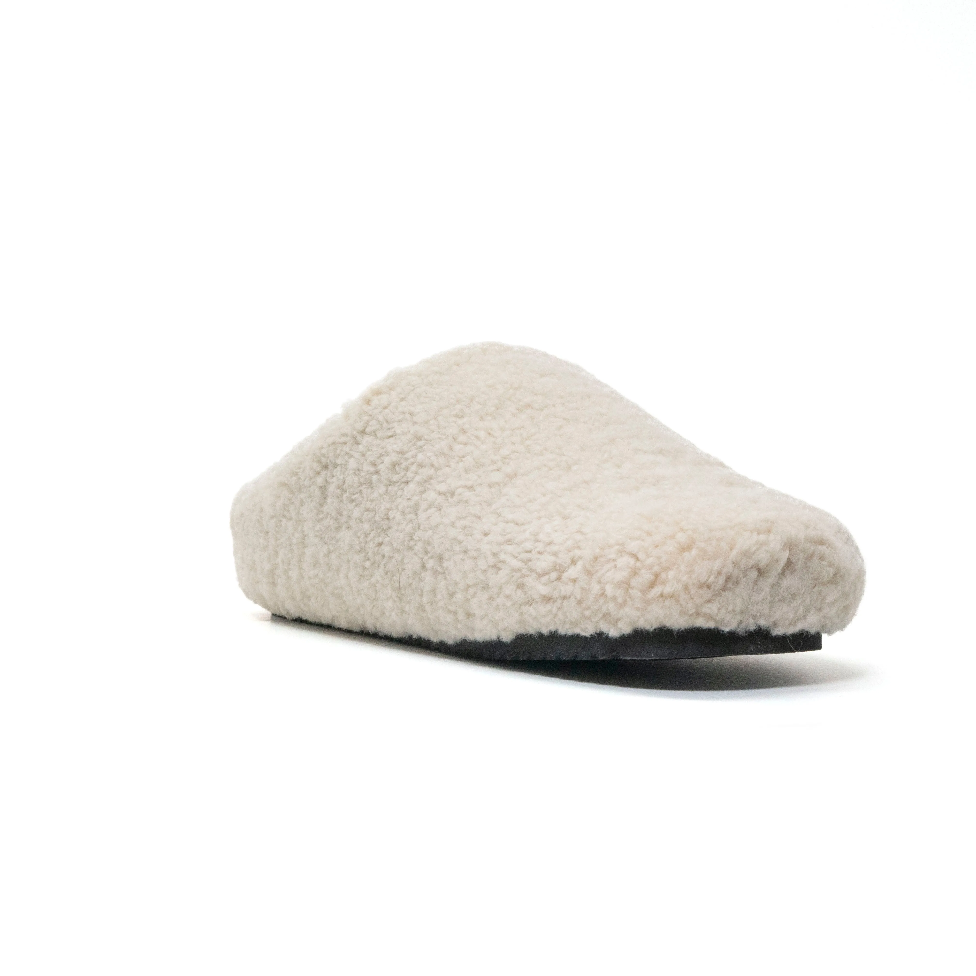 ROAM FUZZY CLOG BONE FAUX SHEARLING
