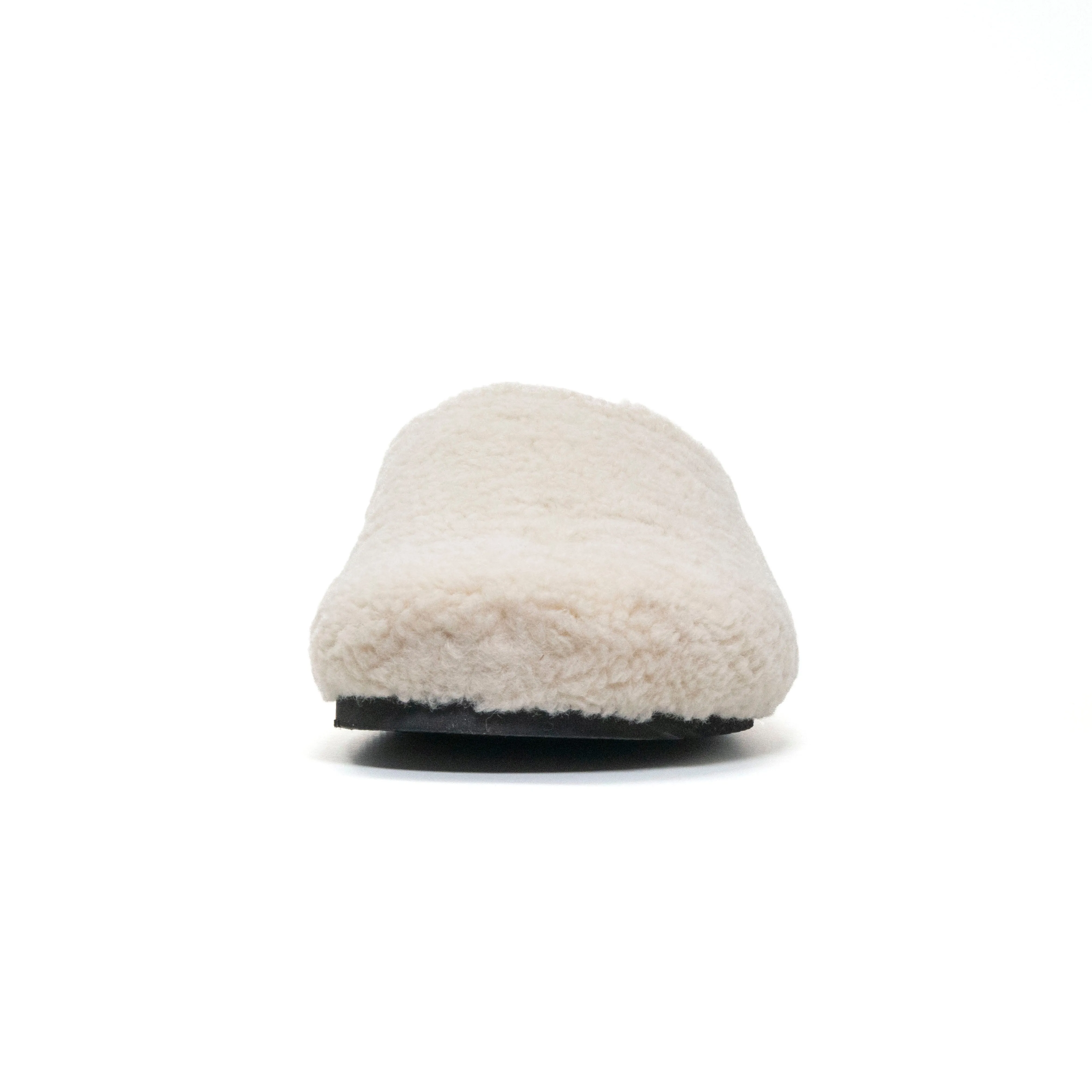 ROAM FUZZY CLOG BONE FAUX SHEARLING