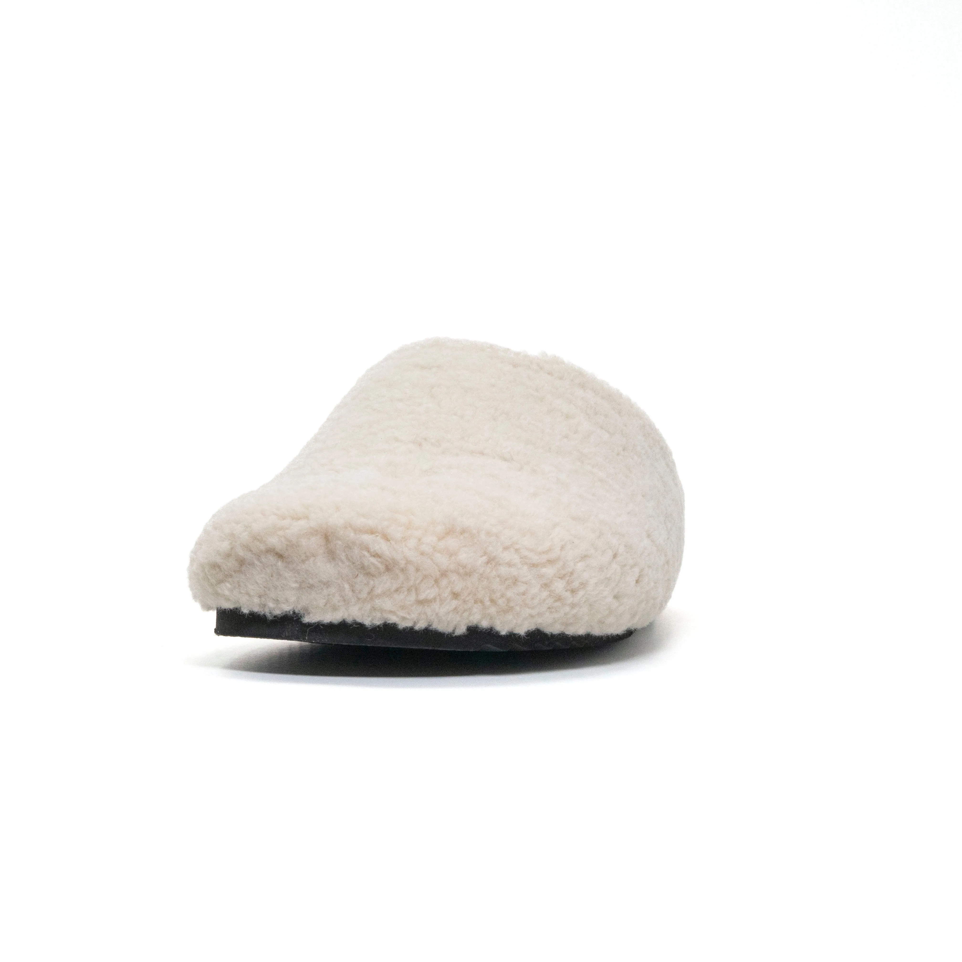 ROAM FUZZY CLOG BONE FAUX SHEARLING