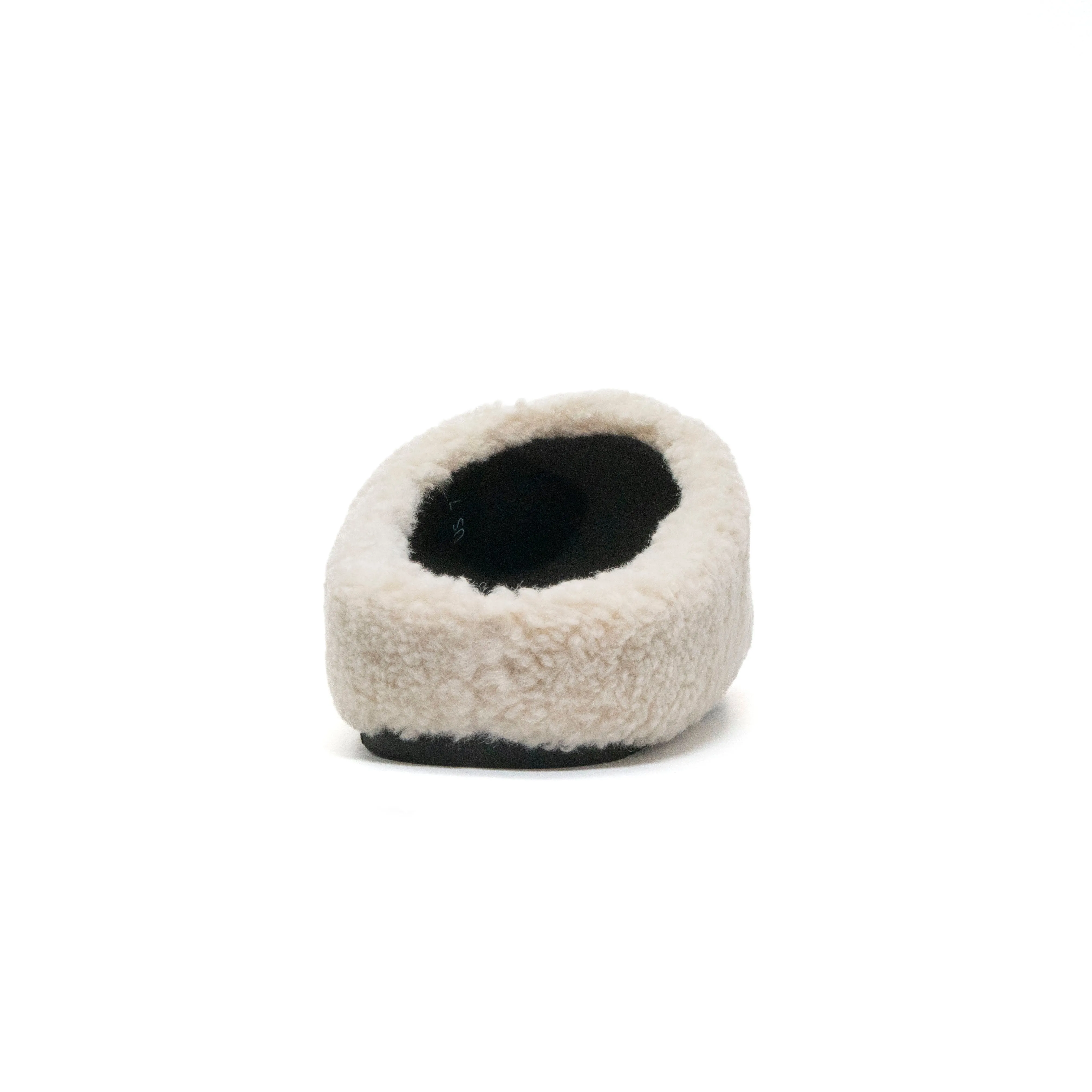 ROAM FUZZY CLOG BONE FAUX SHEARLING