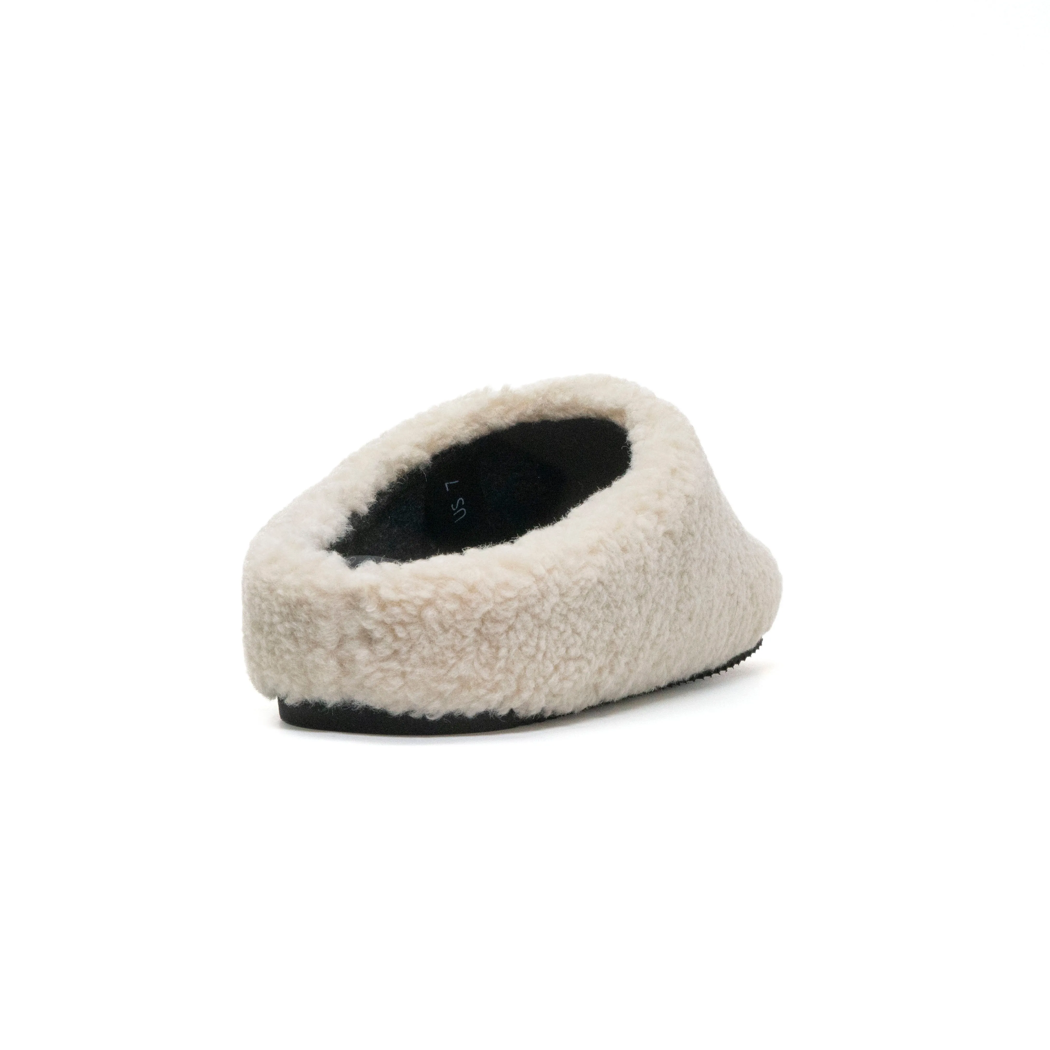ROAM FUZZY CLOG BONE FAUX SHEARLING