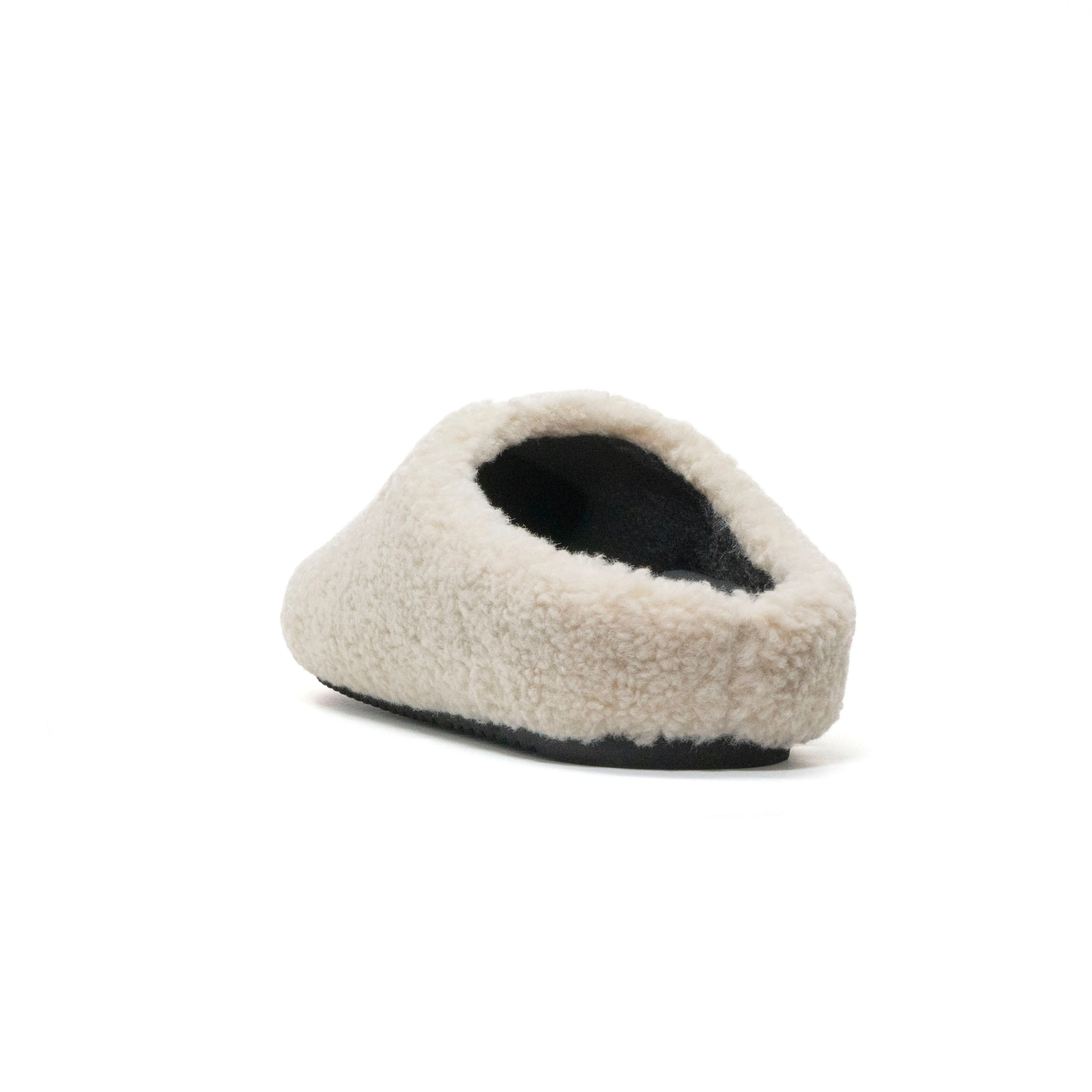 ROAM FUZZY CLOG BONE FAUX SHEARLING