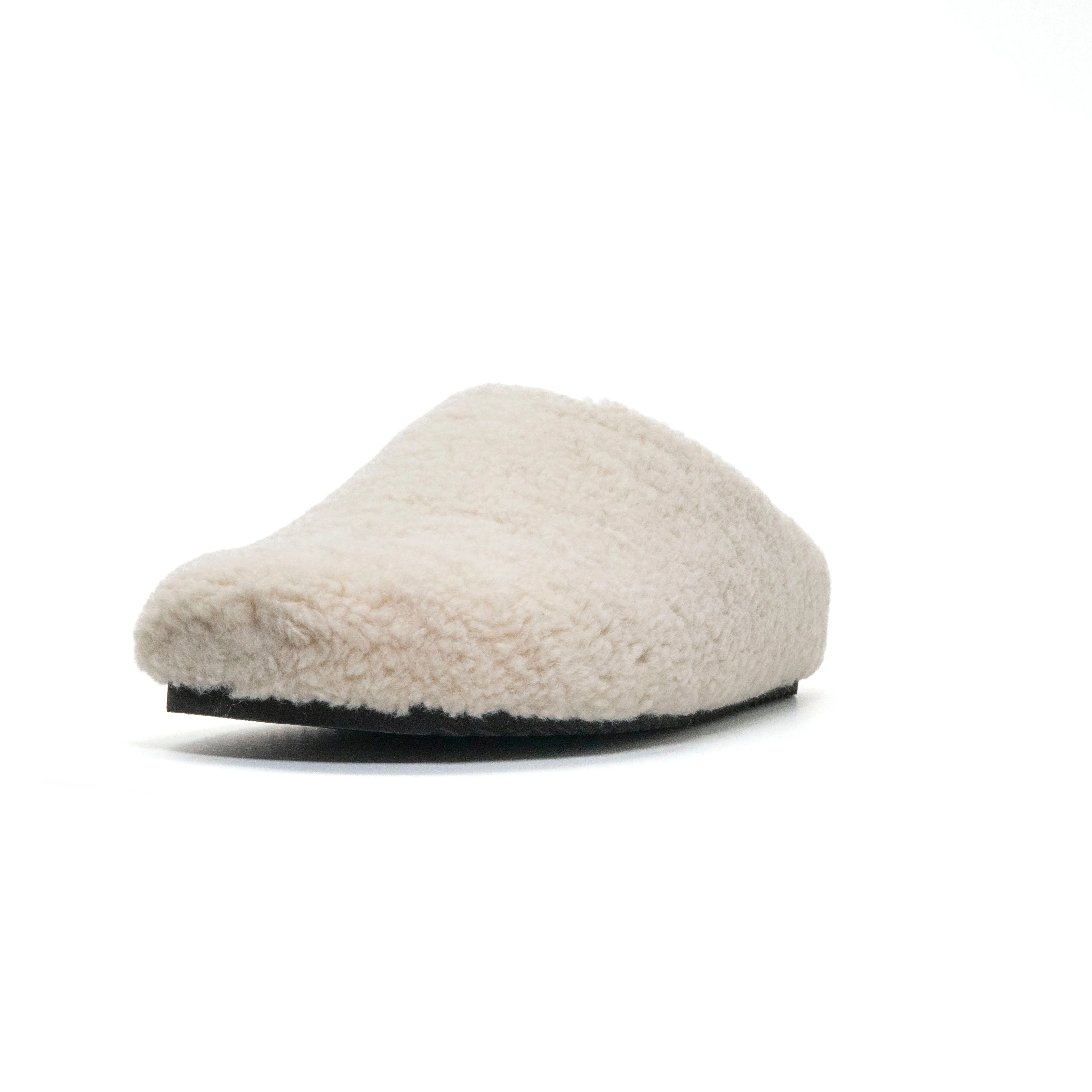 ROAM FUZZY CLOG BONE FAUX SHEARLING