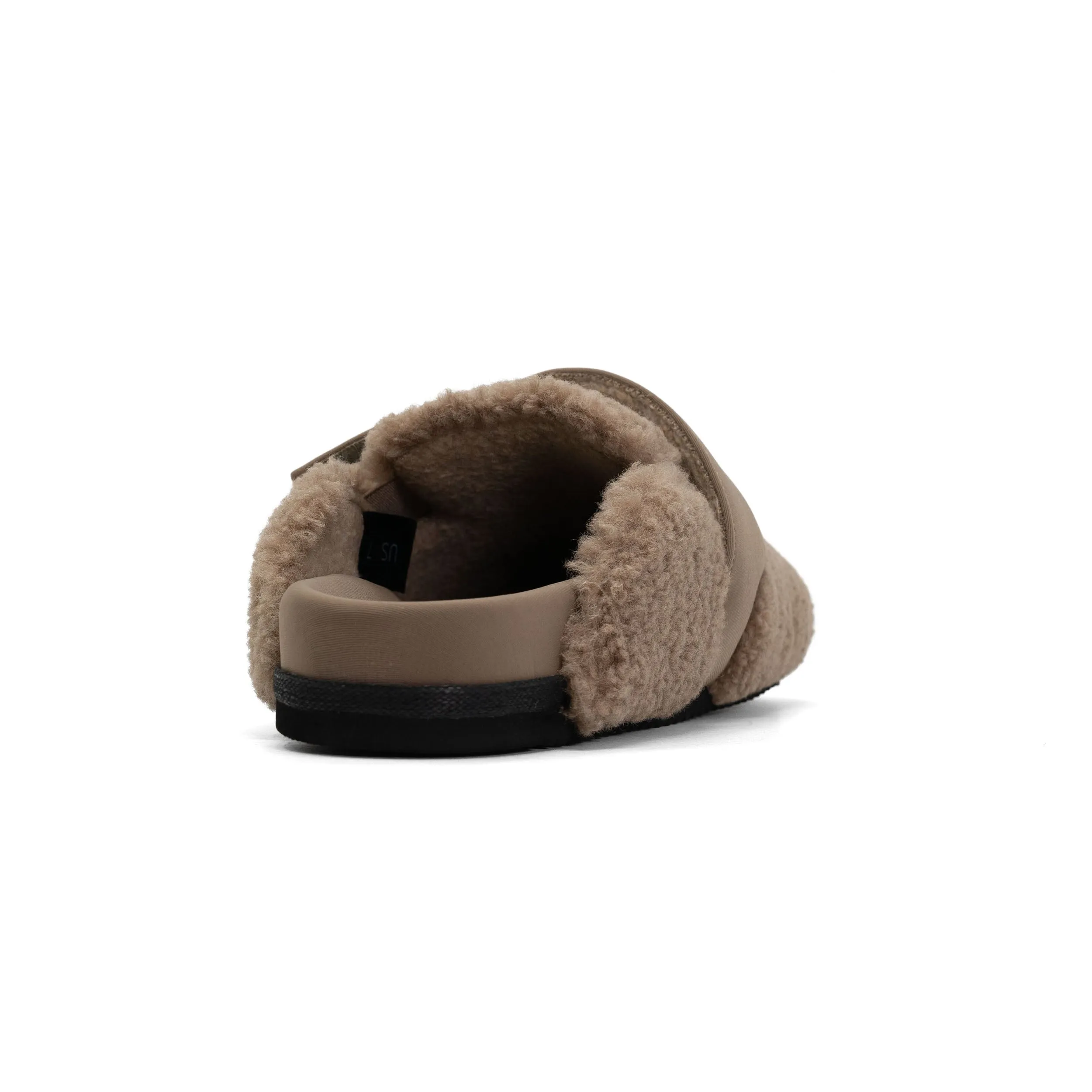 ROAM FUZZY LOAFER MULE OAT FAUX SHEARLING