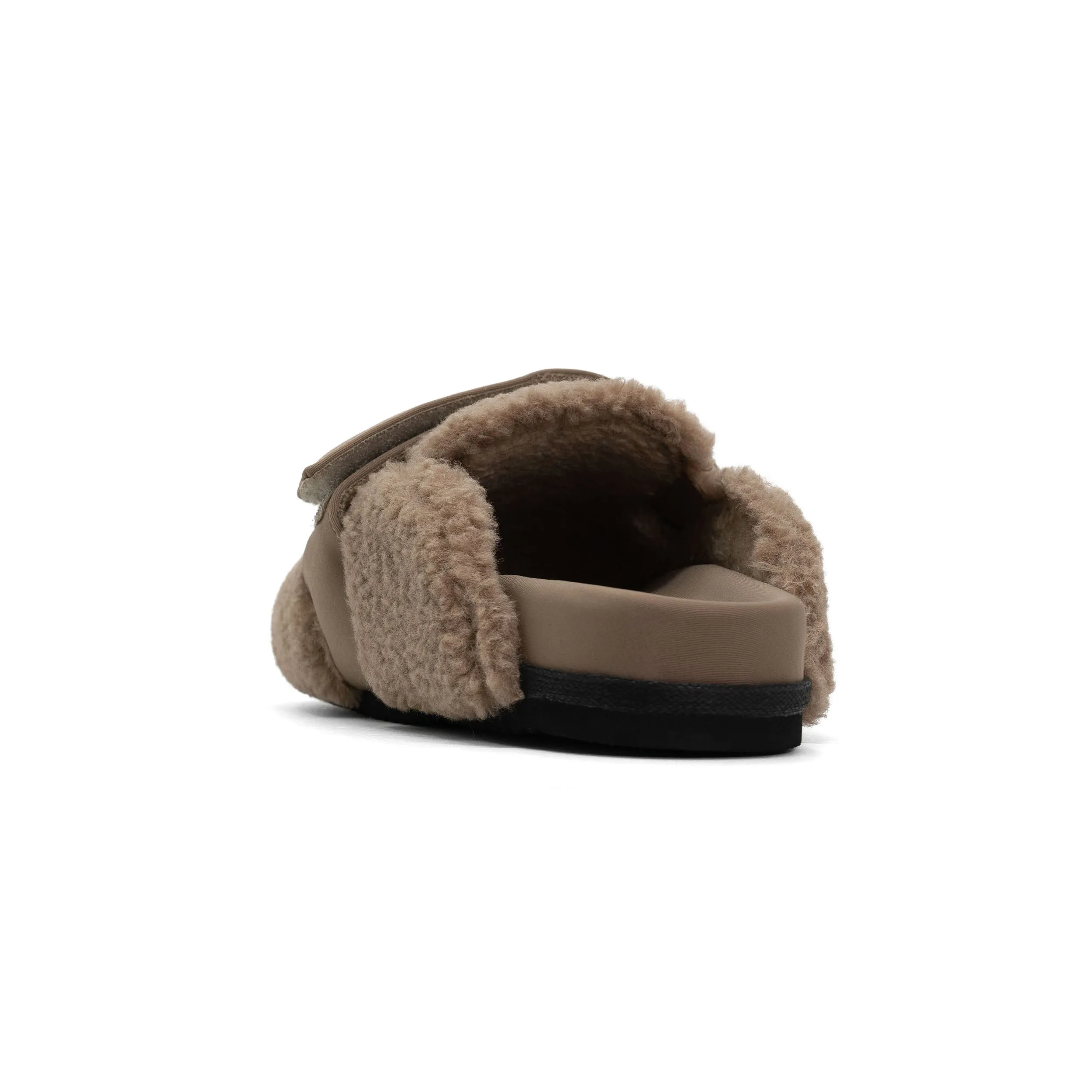 ROAM FUZZY LOAFER MULE OAT FAUX SHEARLING