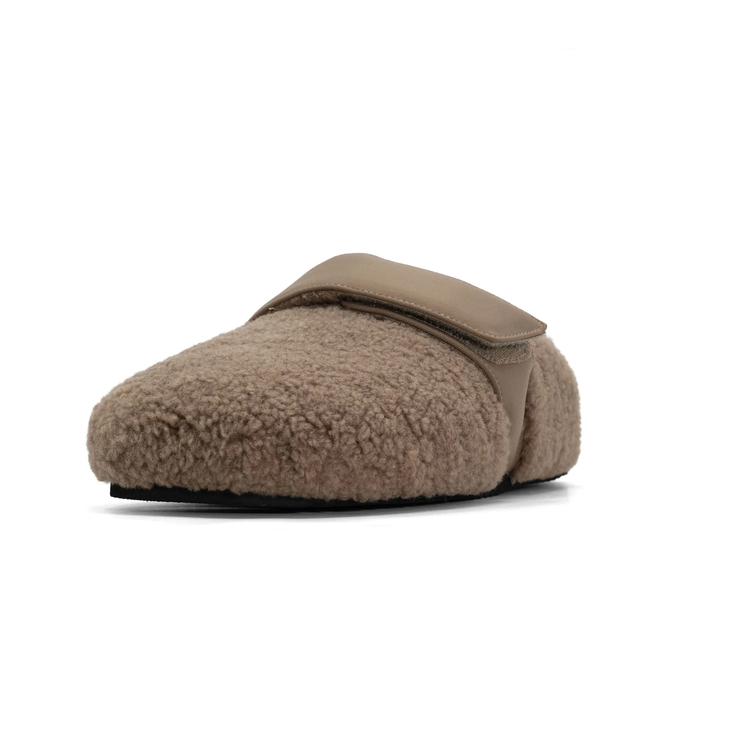 ROAM FUZZY LOAFER MULE OAT FAUX SHEARLING