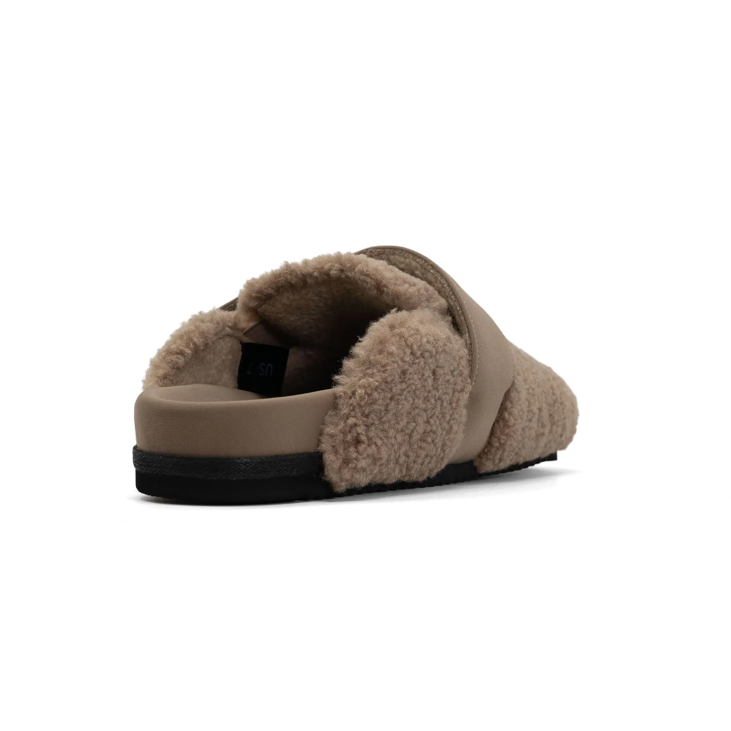 ROAM FUZZY LOAFER MULE OAT FAUX SHEARLING