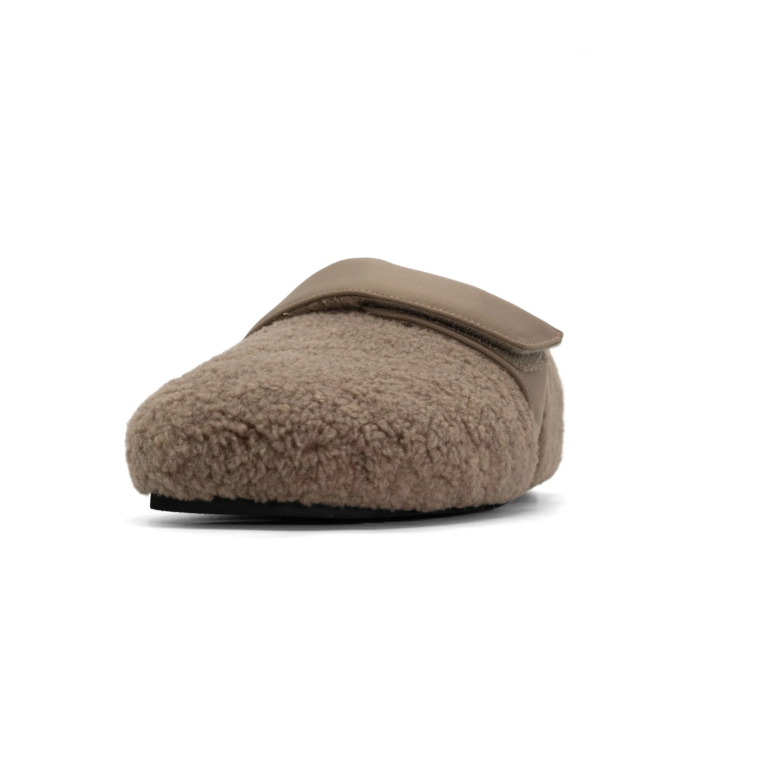 ROAM FUZZY LOAFER MULE OAT FAUX SHEARLING