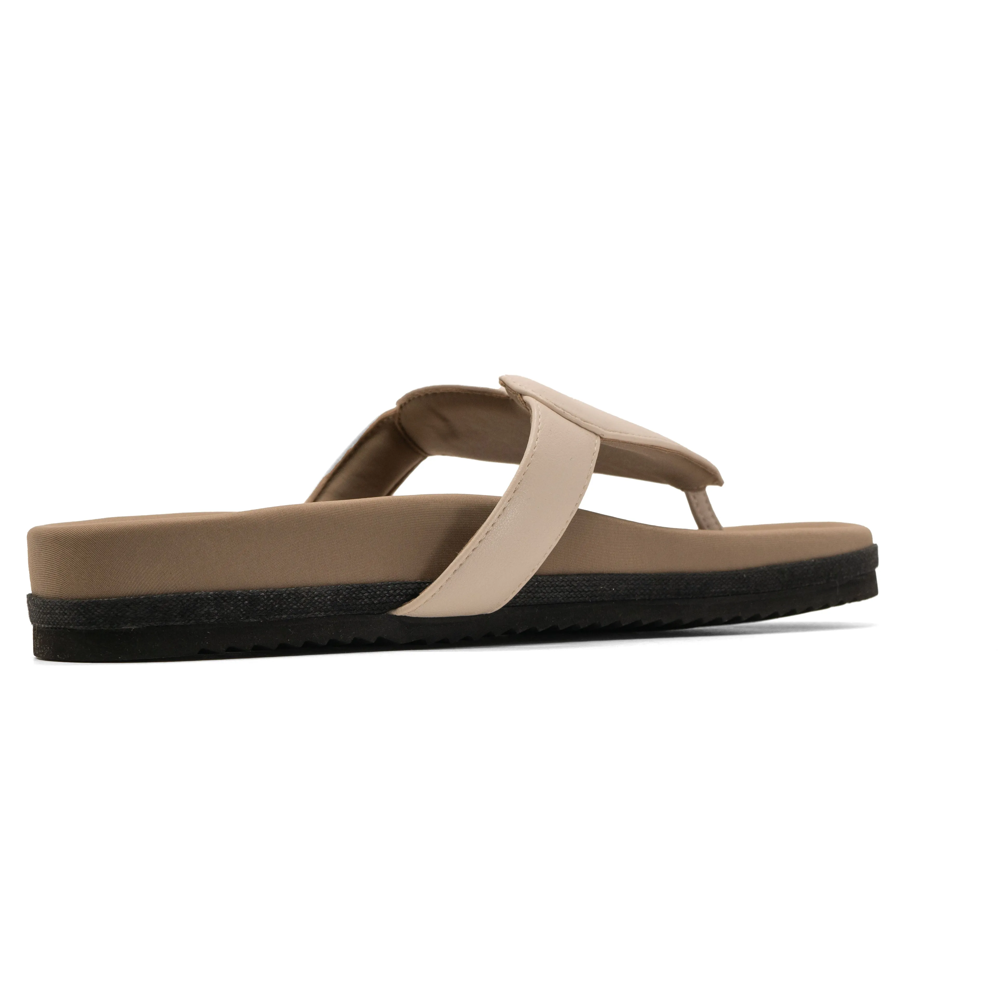 ROAM LOVE SANDAL CEMENT VEGAN LEATHER