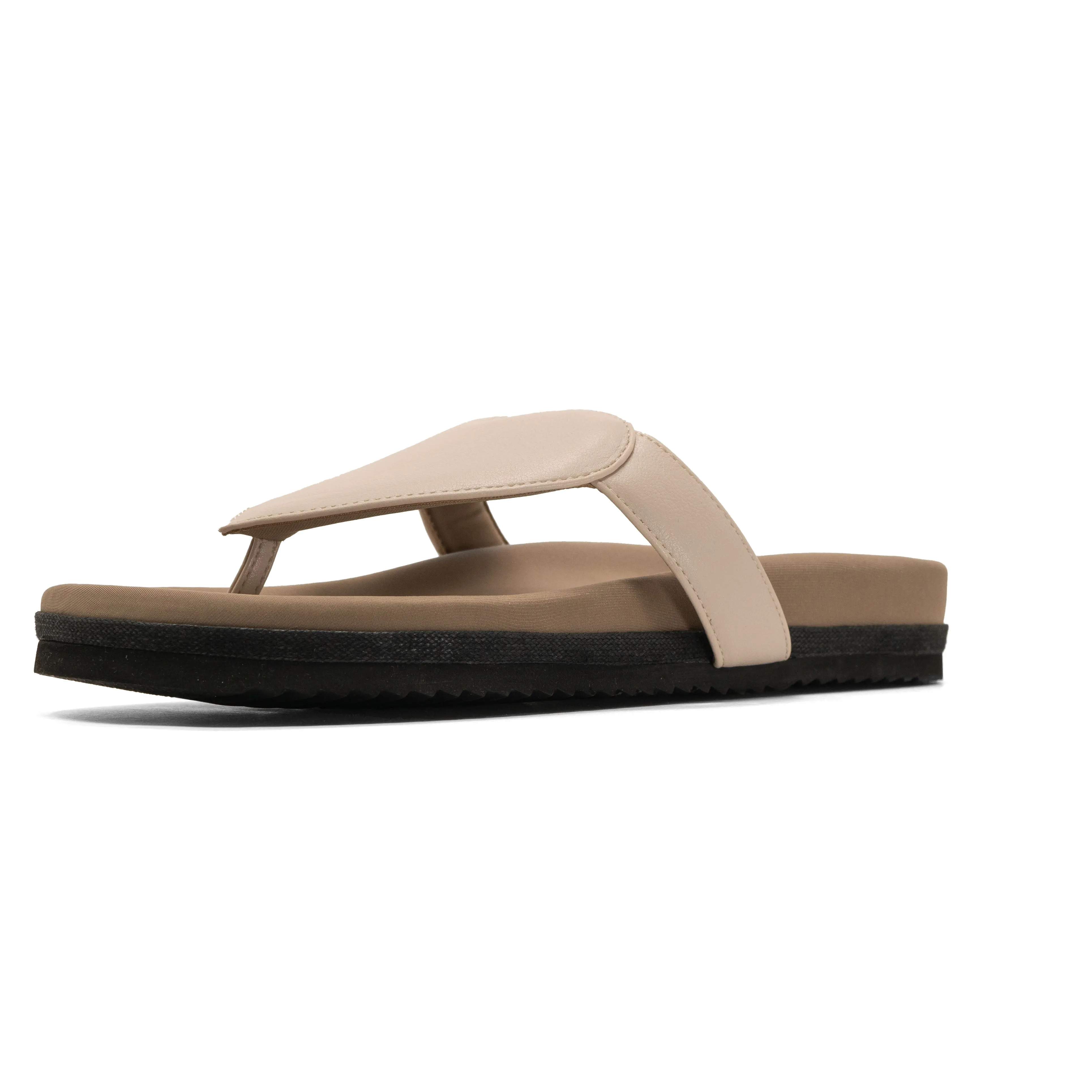 ROAM LOVE SANDAL CEMENT VEGAN LEATHER