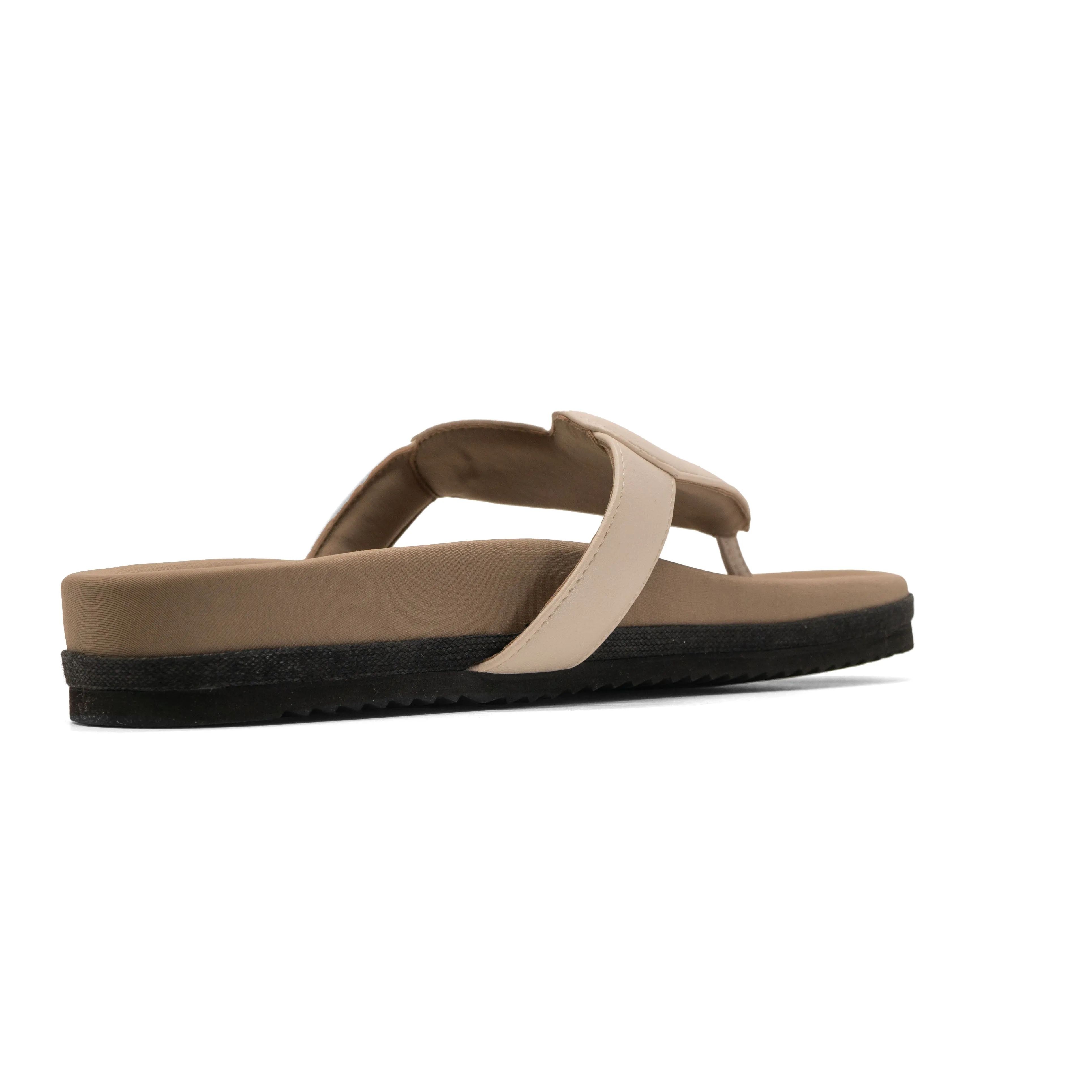 ROAM LOVE SANDAL CEMENT VEGAN LEATHER
