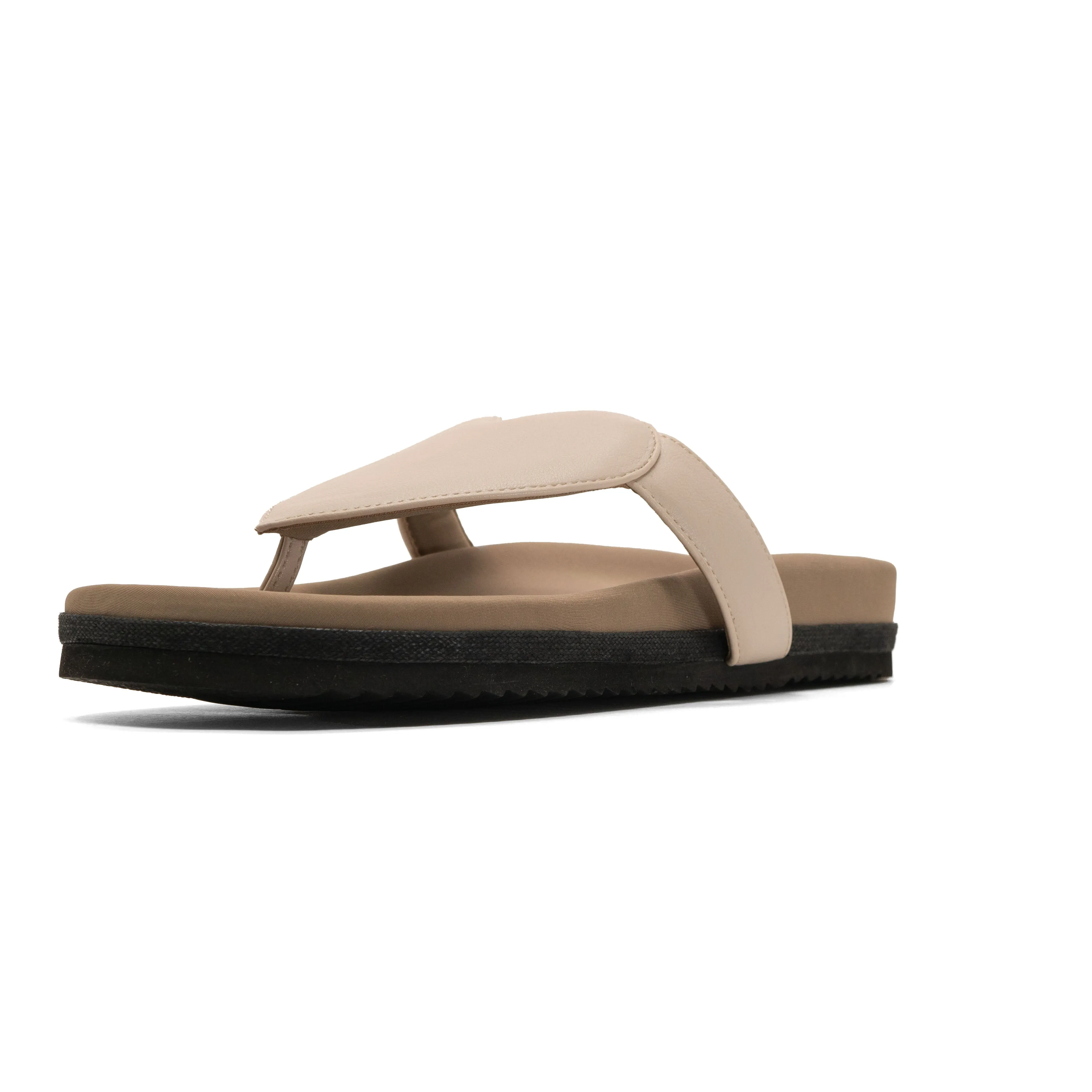 ROAM LOVE SANDAL CEMENT VEGAN LEATHER