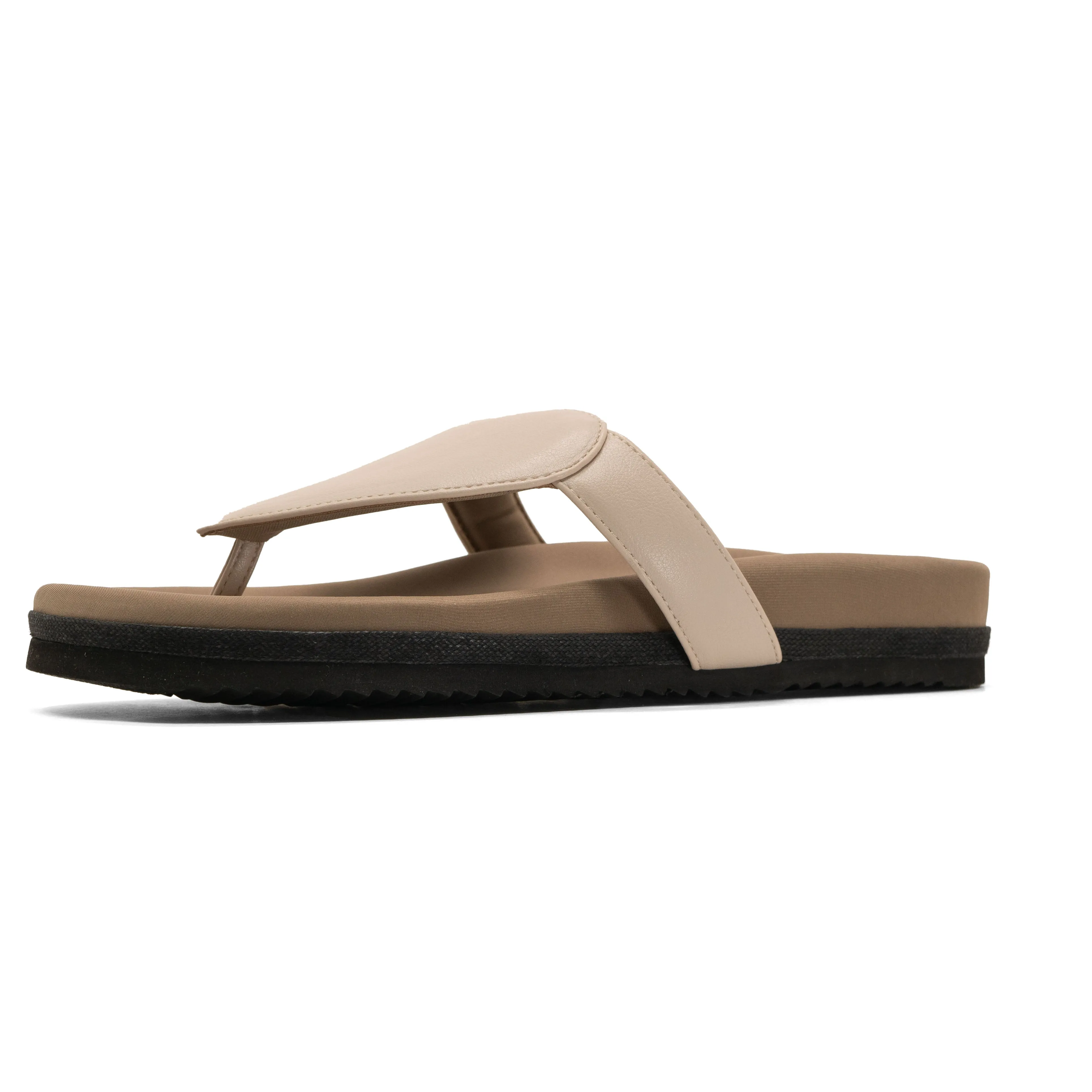 ROAM LOVE SANDAL CEMENT VEGAN LEATHER