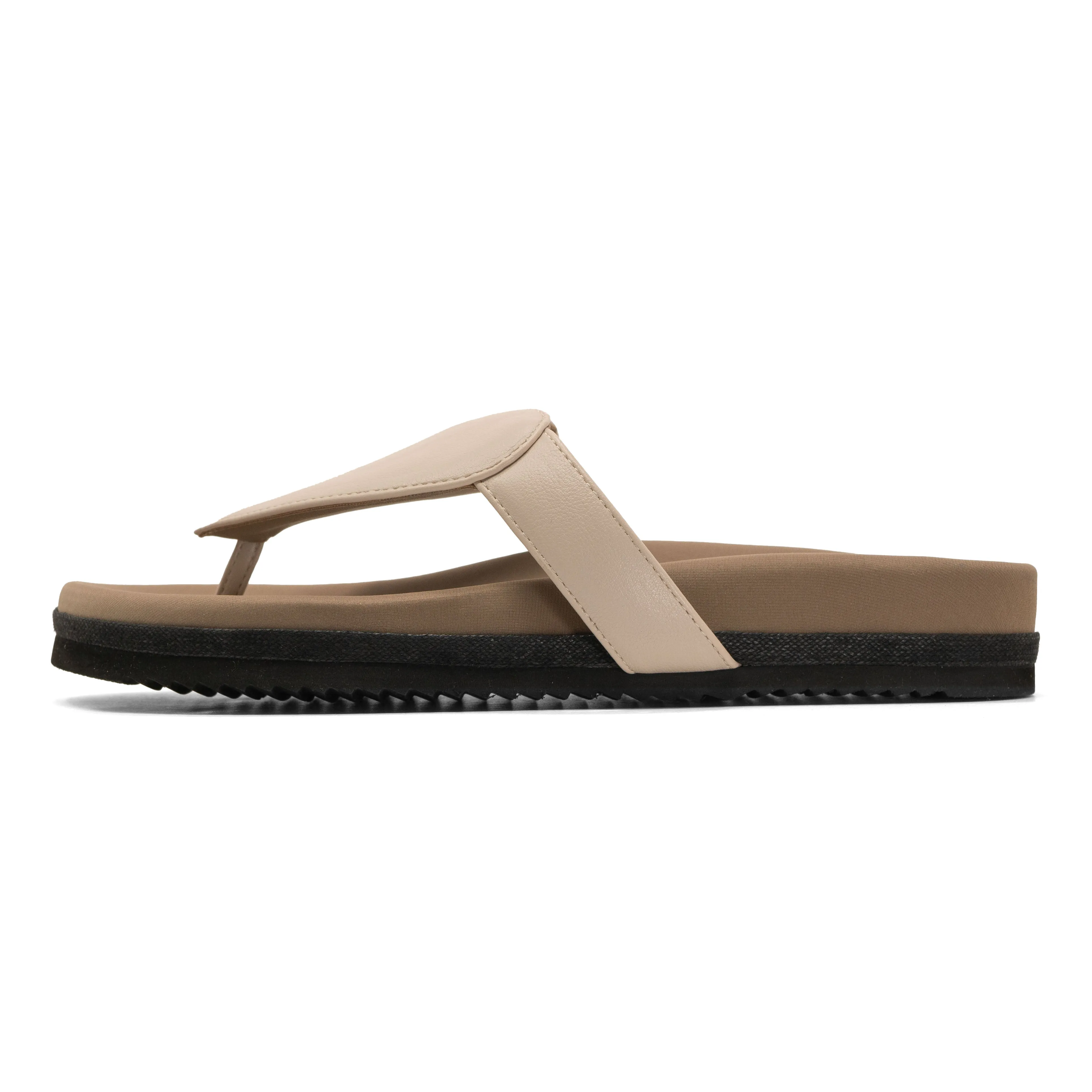 ROAM LOVE SANDAL CEMENT VEGAN LEATHER