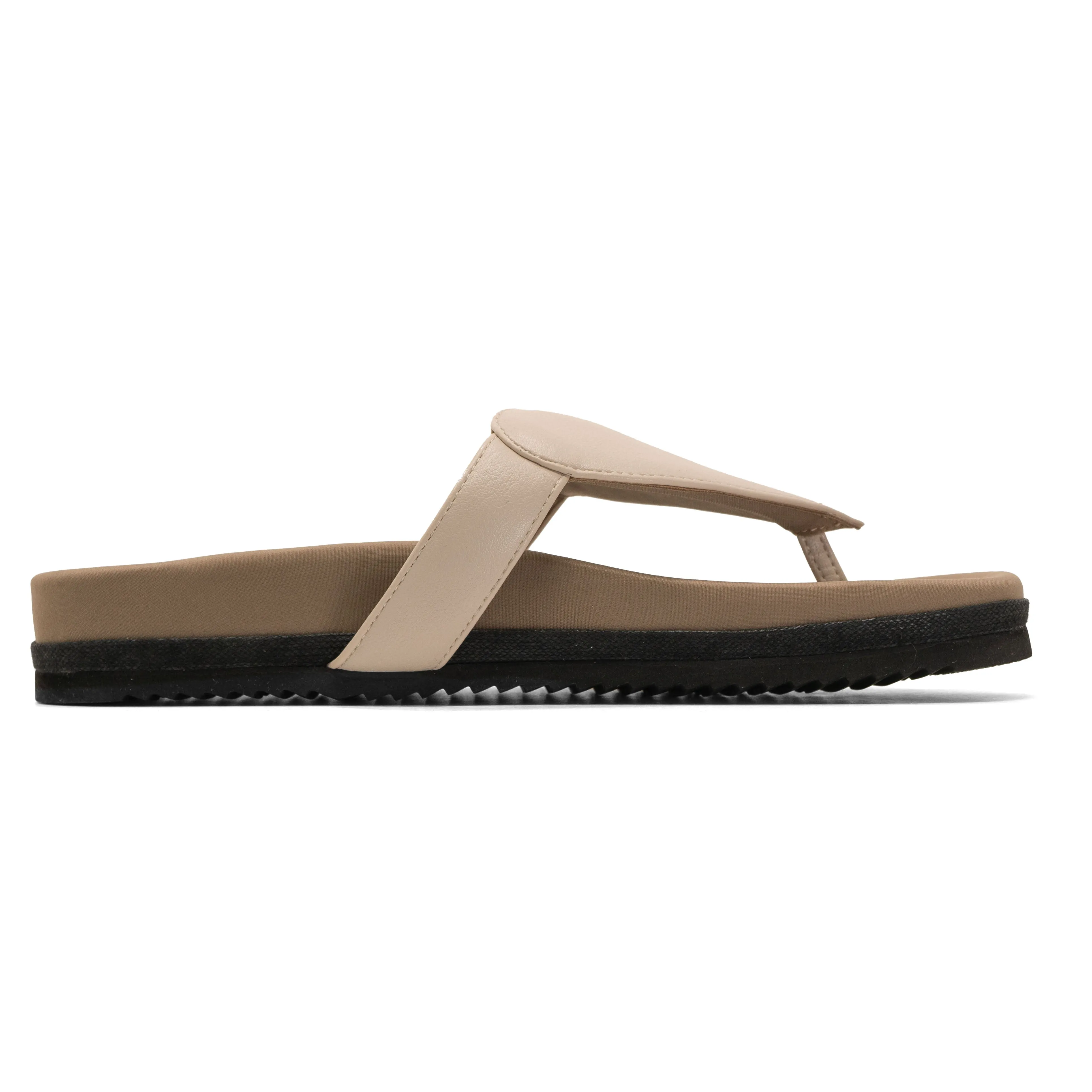 ROAM LOVE SANDAL CEMENT VEGAN LEATHER