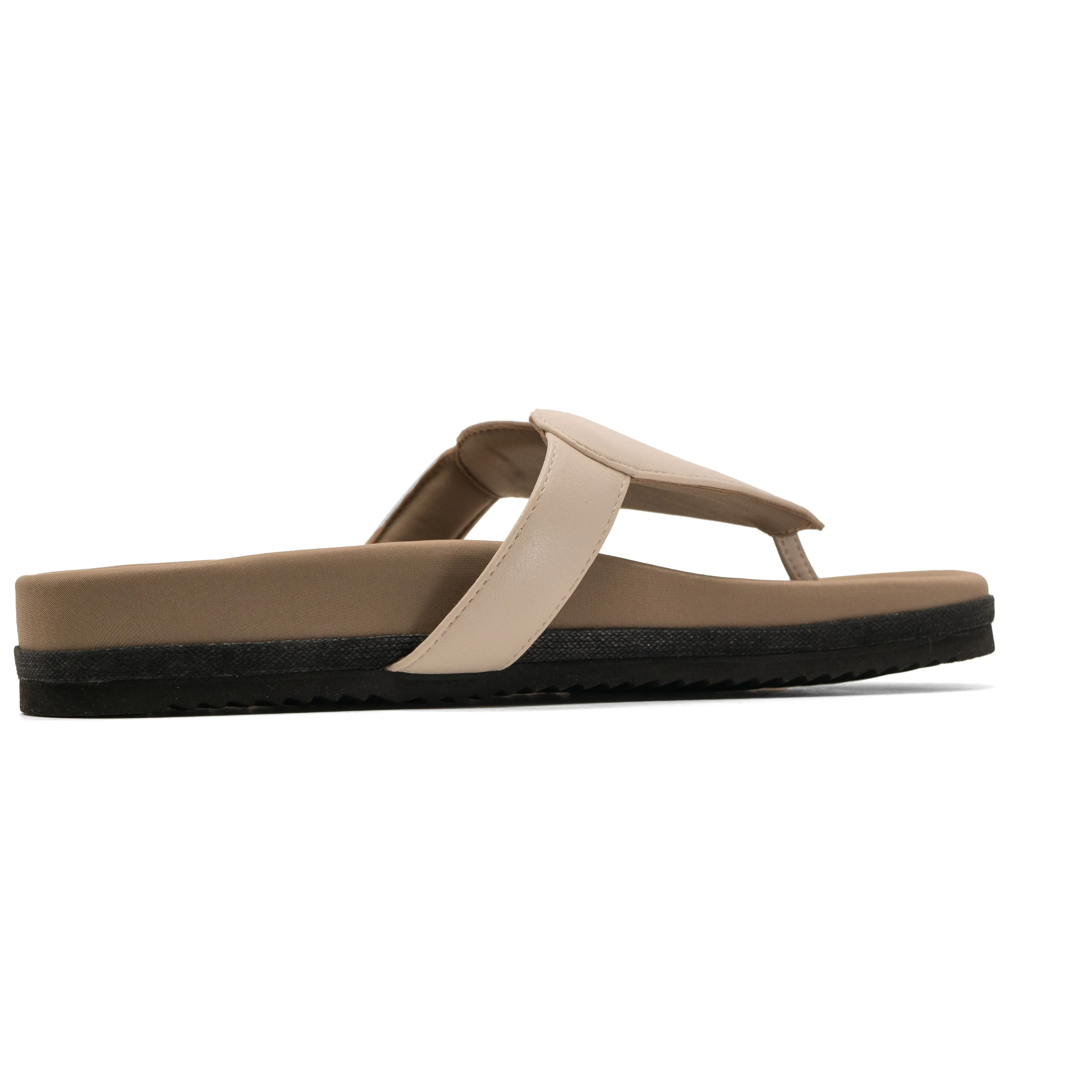 ROAM LOVE SANDAL CEMENT VEGAN LEATHER