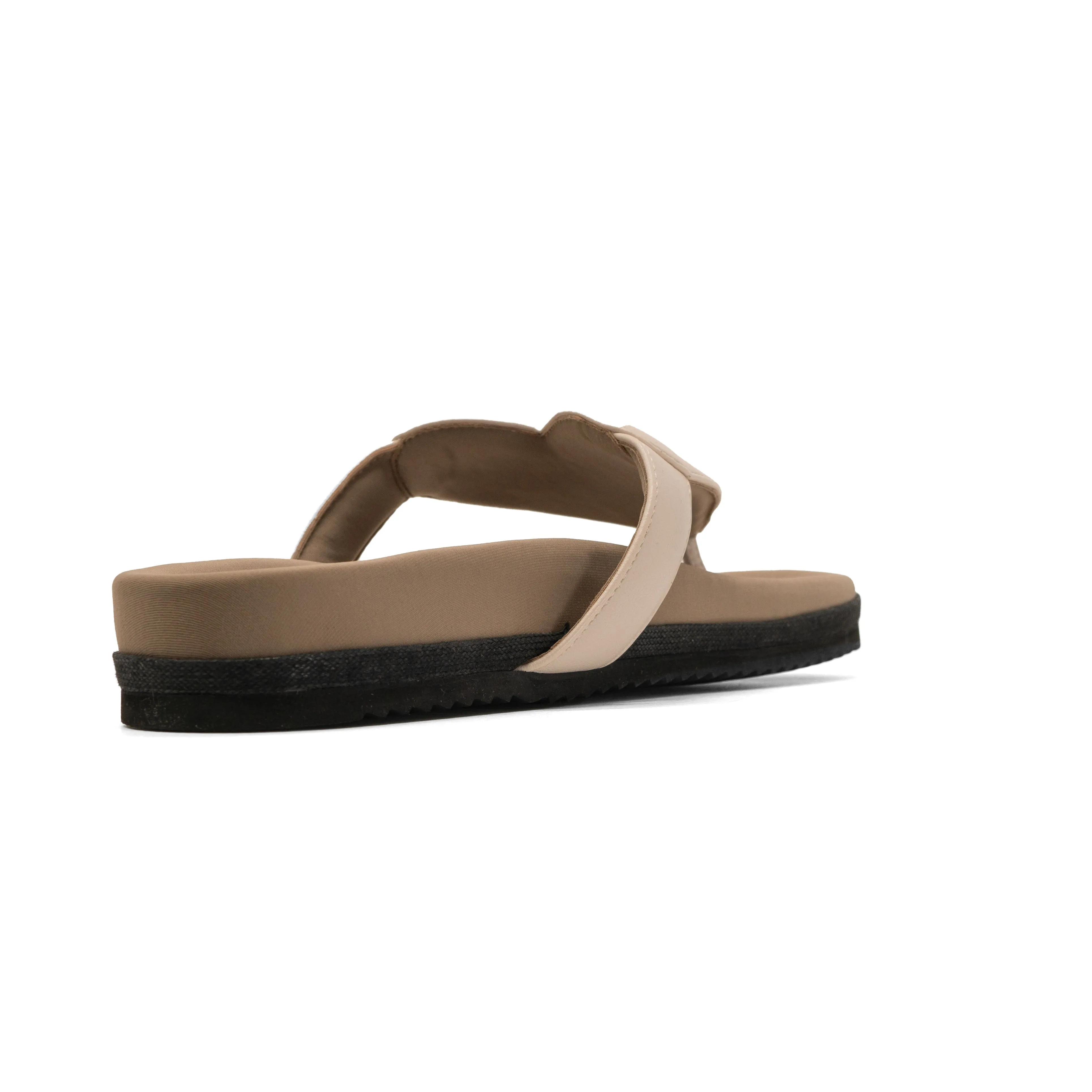 ROAM LOVE SANDAL CEMENT VEGAN LEATHER