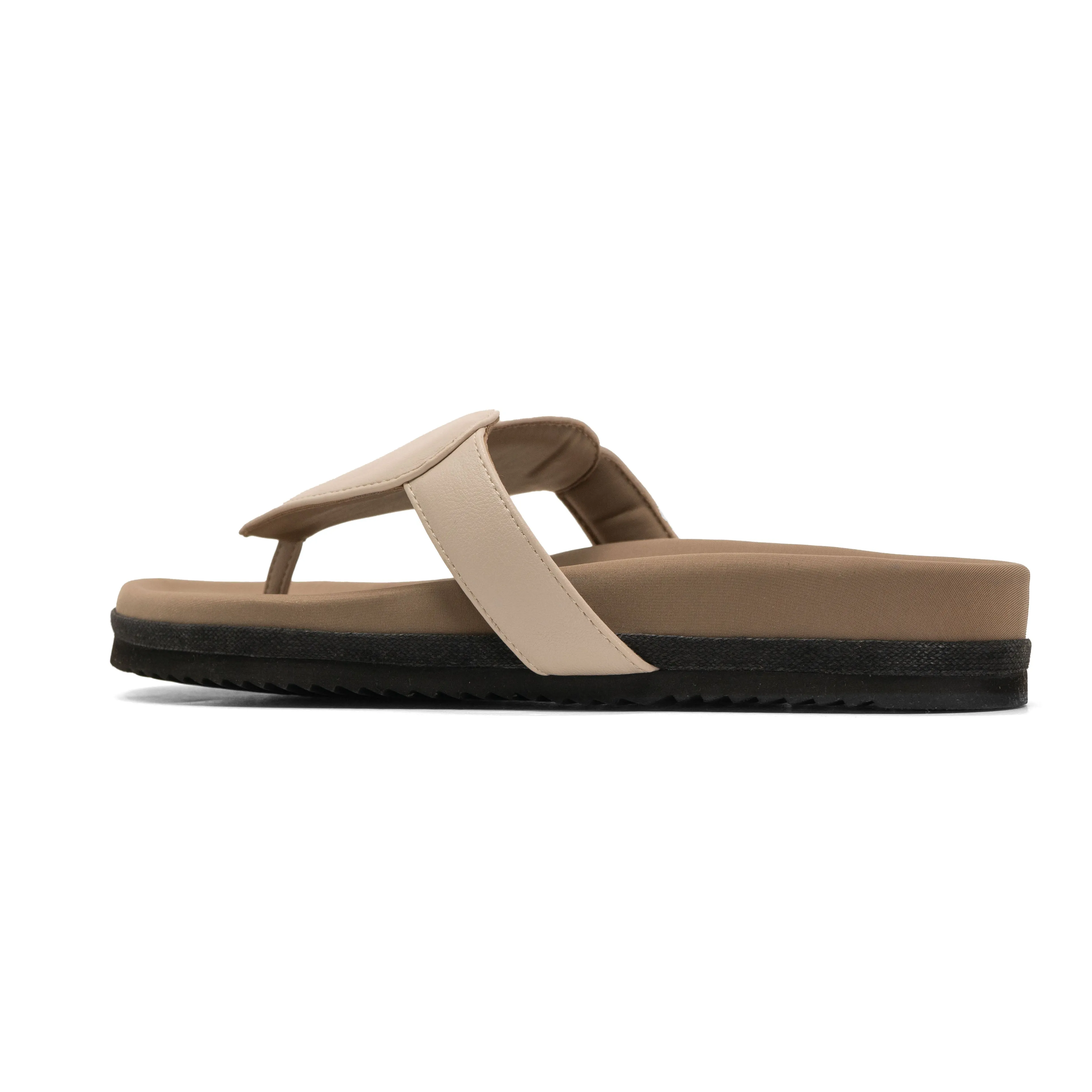 ROAM LOVE SANDAL CEMENT VEGAN LEATHER