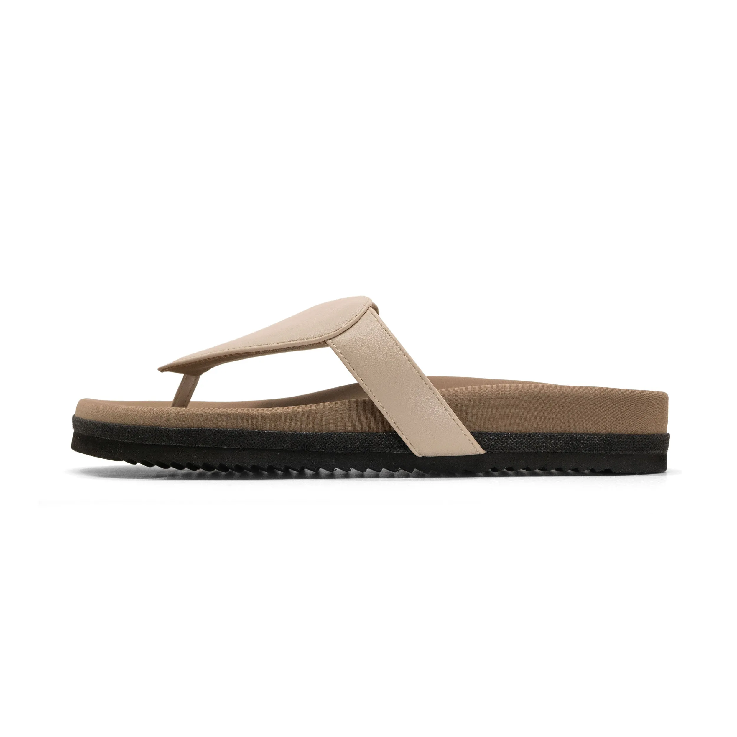 ROAM LOVE SANDAL CEMENT VEGAN LEATHER
